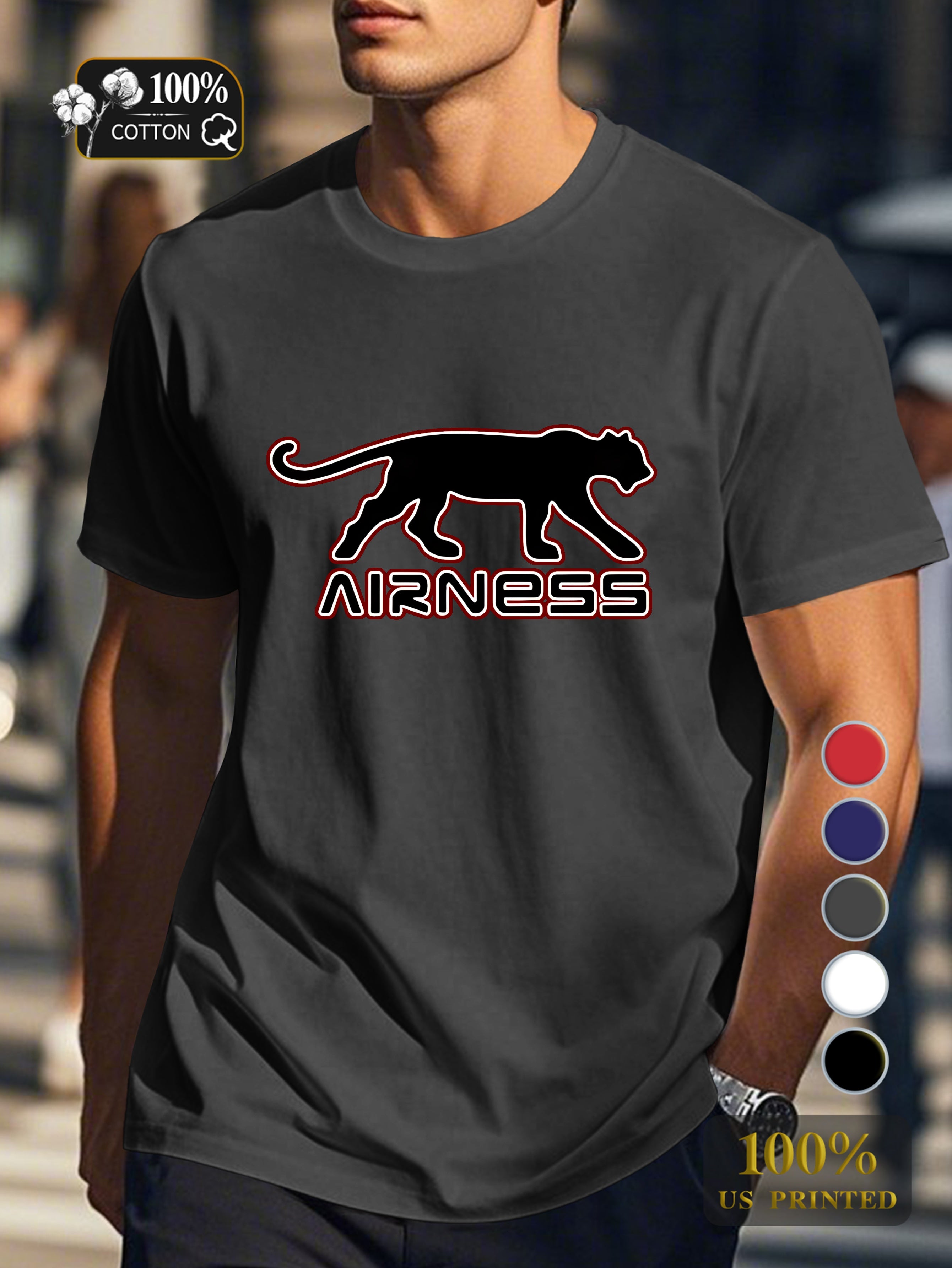 Tn 0718 3 Men's pure cotton Tshirt Comfort Fit