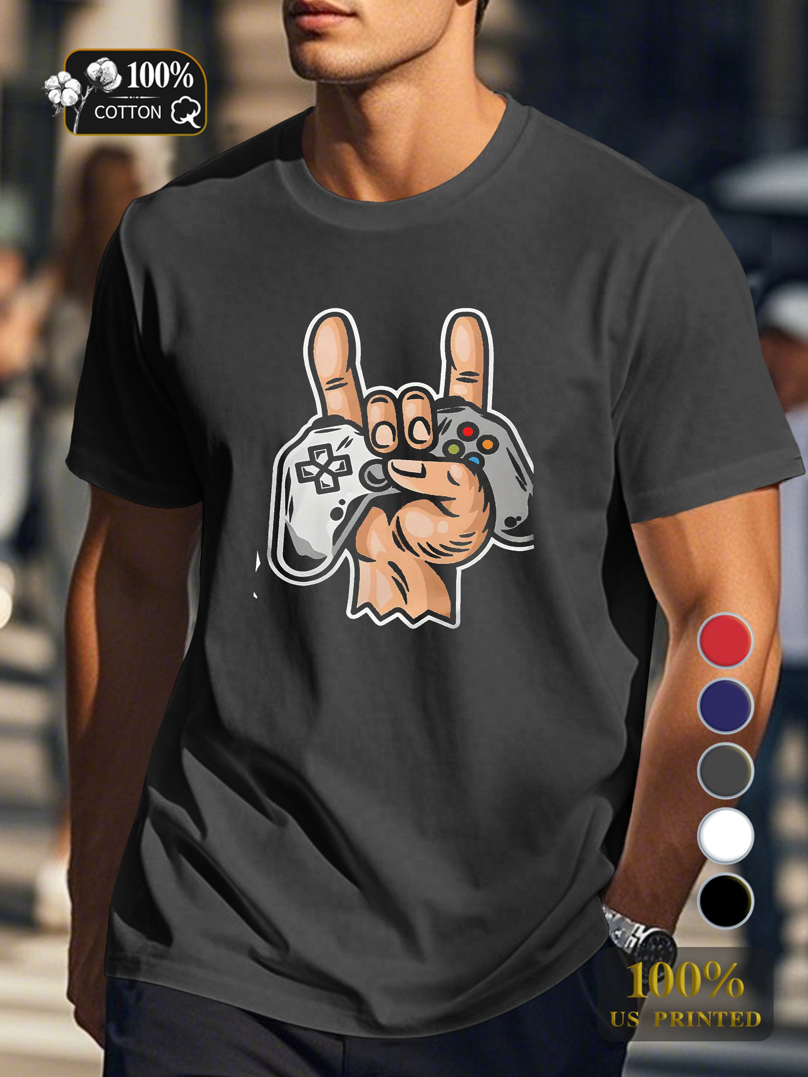 Tn 0805 4 Men's pure cotton Tshirt Comfort Fit