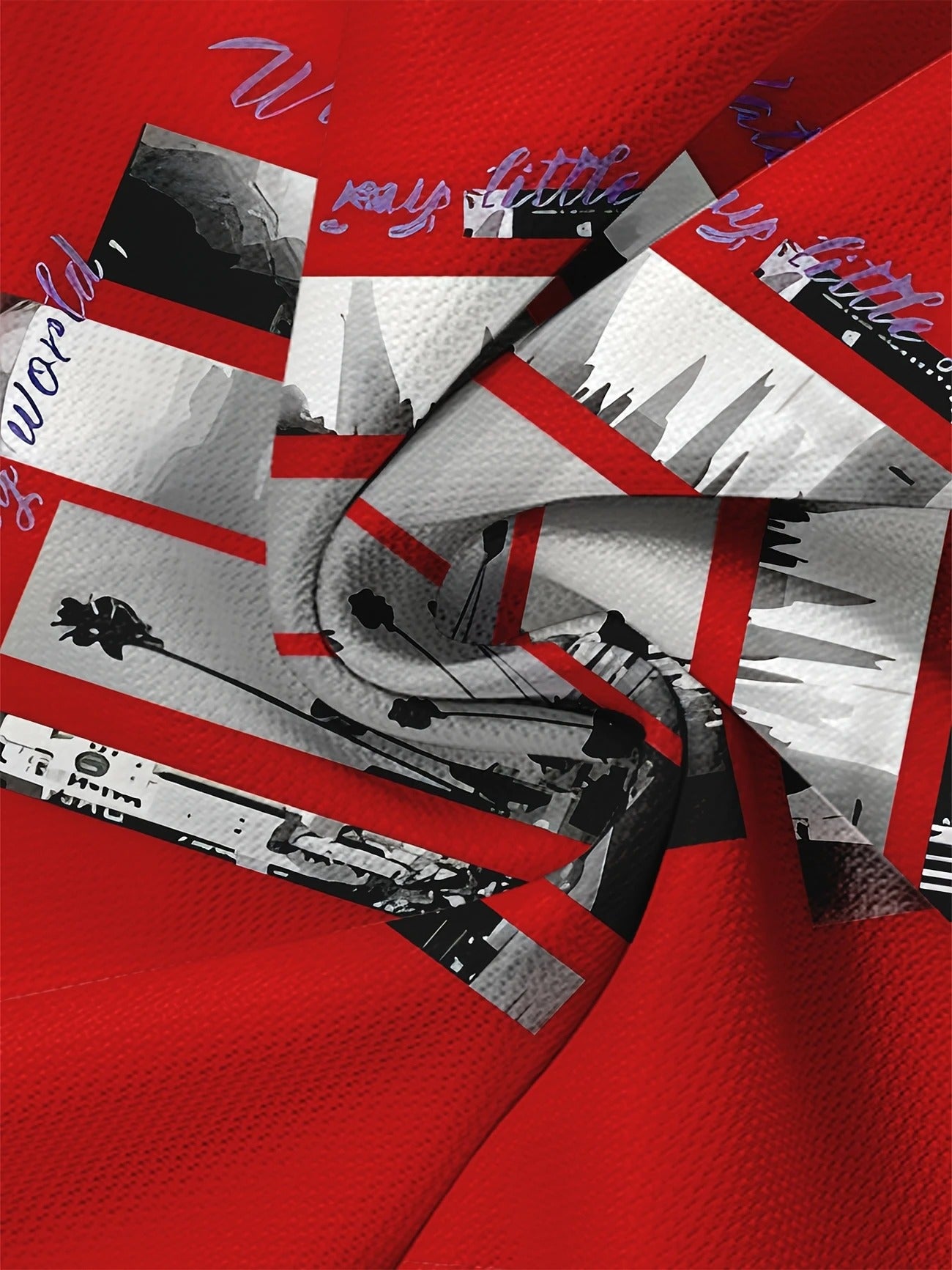 Palm Tree & "In Your Big World" T-Shirt