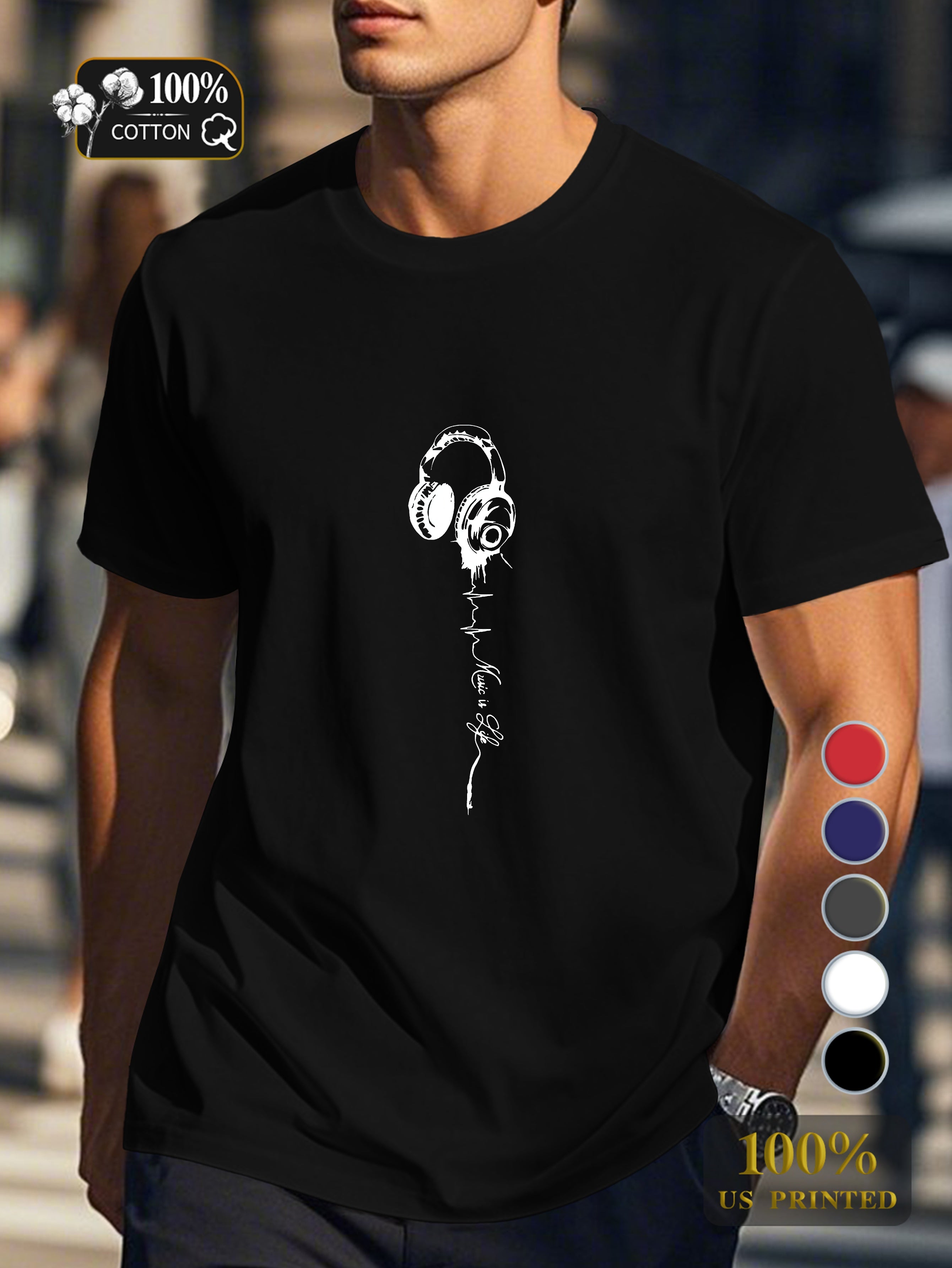 Tn 0710 3 Men's pure cotton Tshirt Comfort Fit