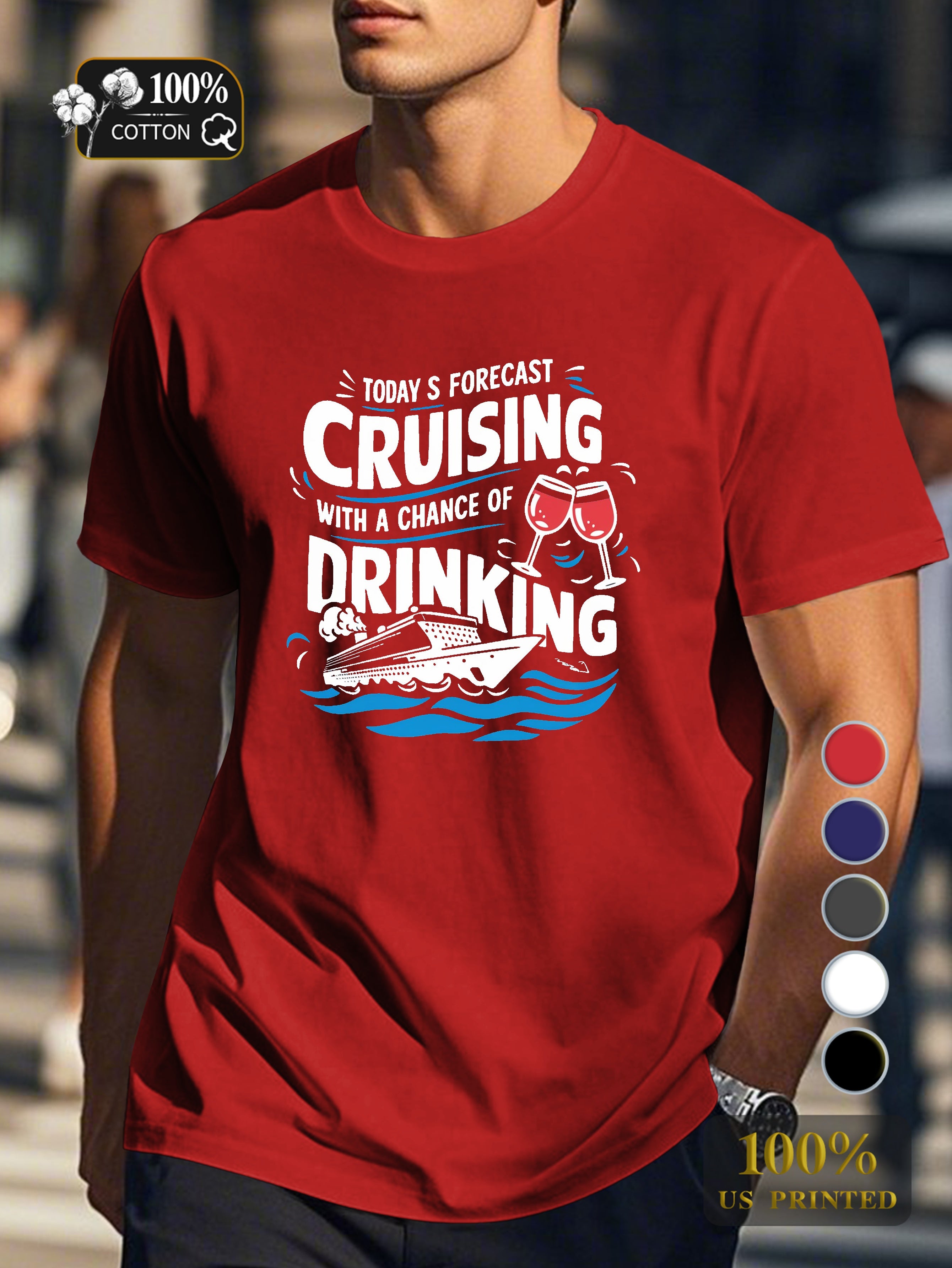 graphic Men's pure cotton Tshirt Comfort Fit