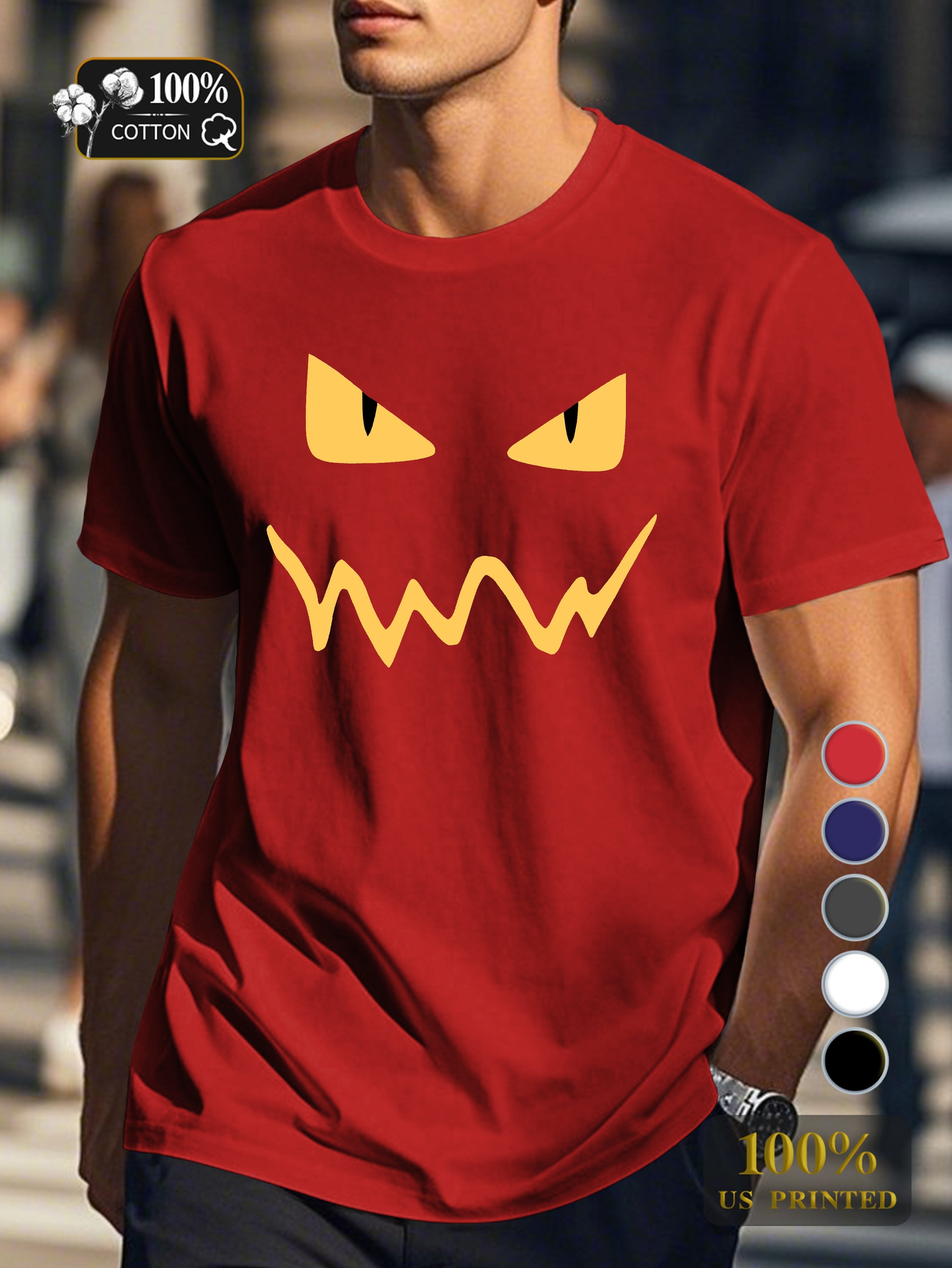 Tn 0724 2 Men's pure cotton Tshirt Comfort Fit