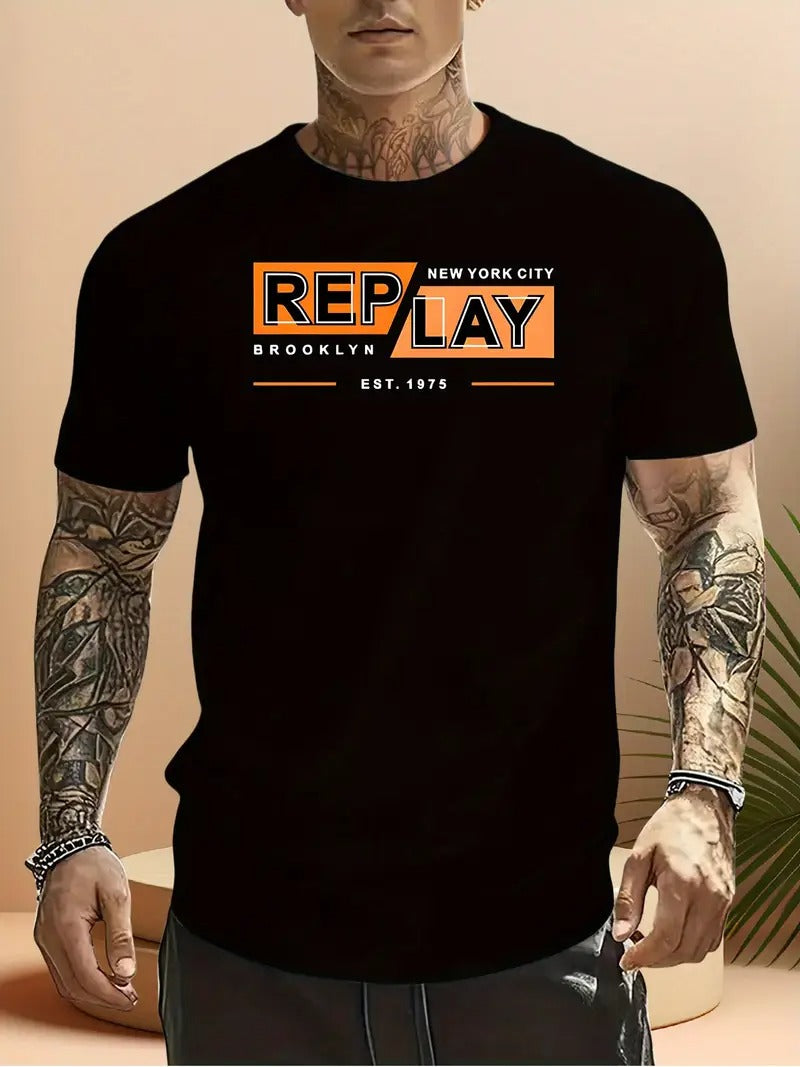 Tn 0716 5 Men's pure cotton Tshirt Comfort Fit