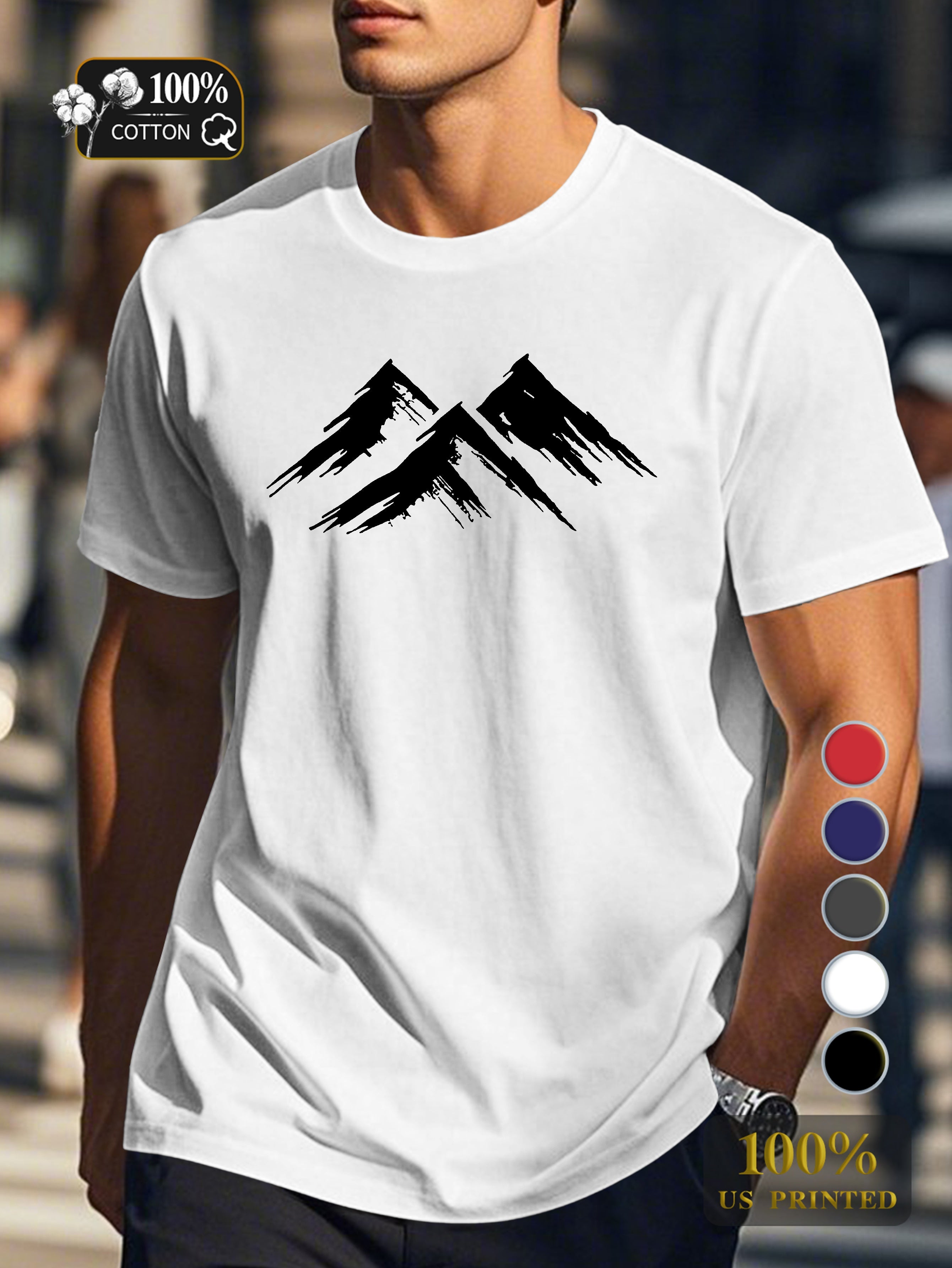 Tn 0710 1 Men's pure cotton Tshirt Comfort Fit