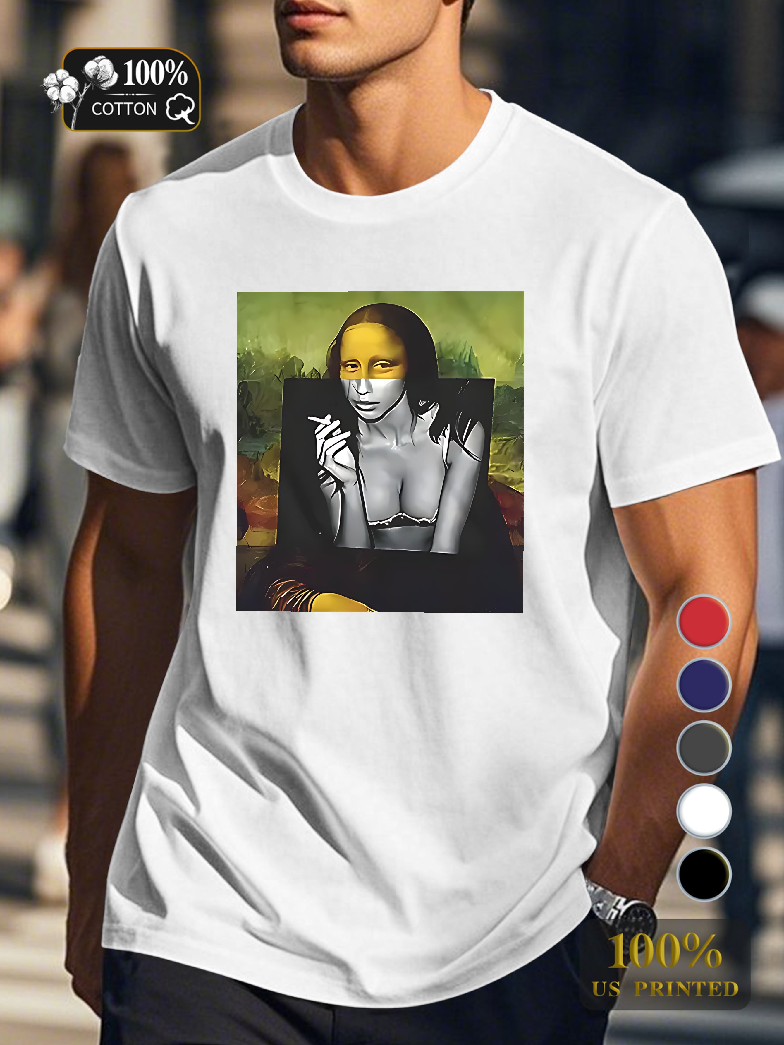 Tn 0729 4 Men's pure cotton Tshirt Comfort Fit