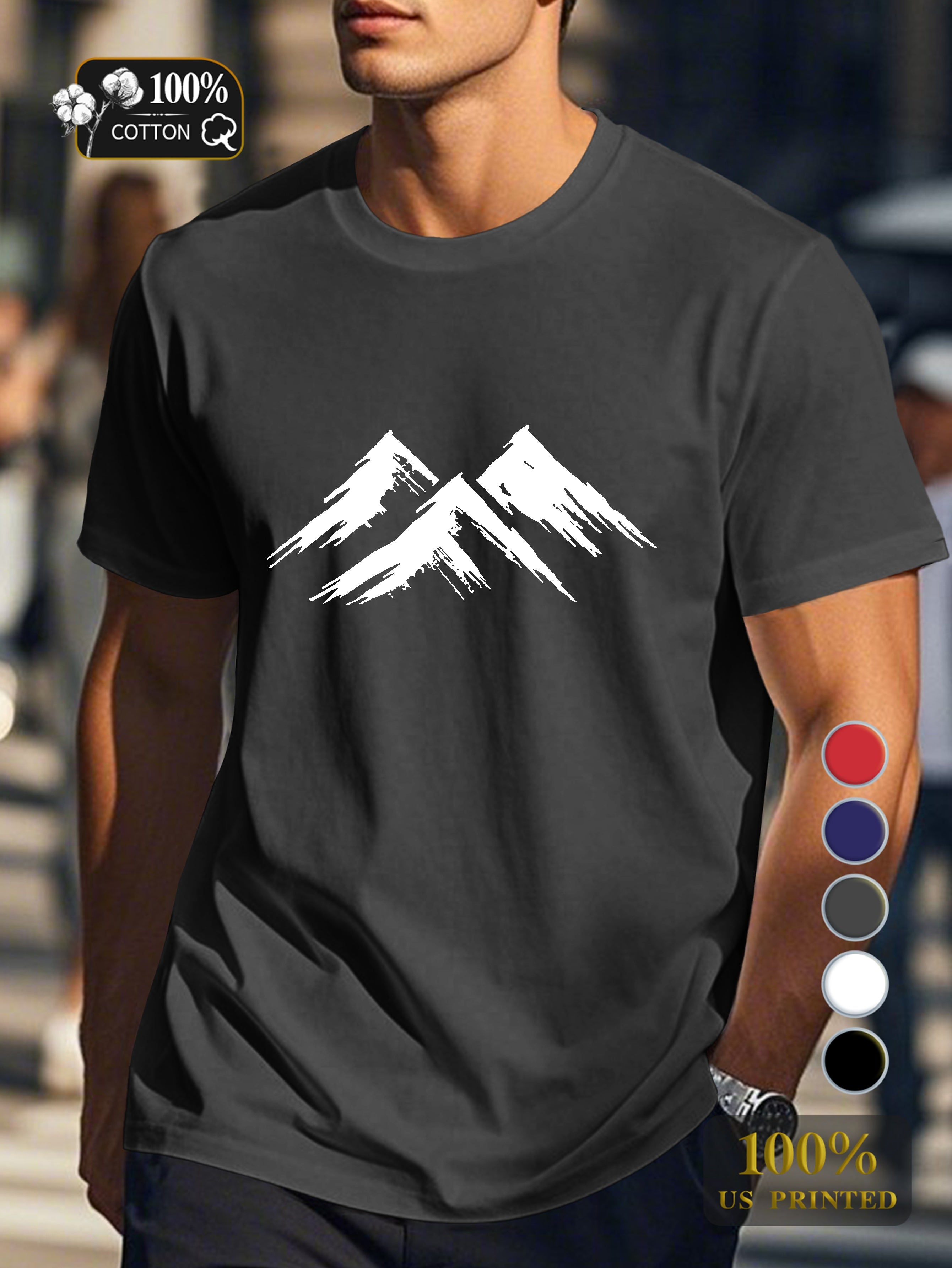 Tn 0710 1 Men's pure cotton Tshirt Comfort Fit