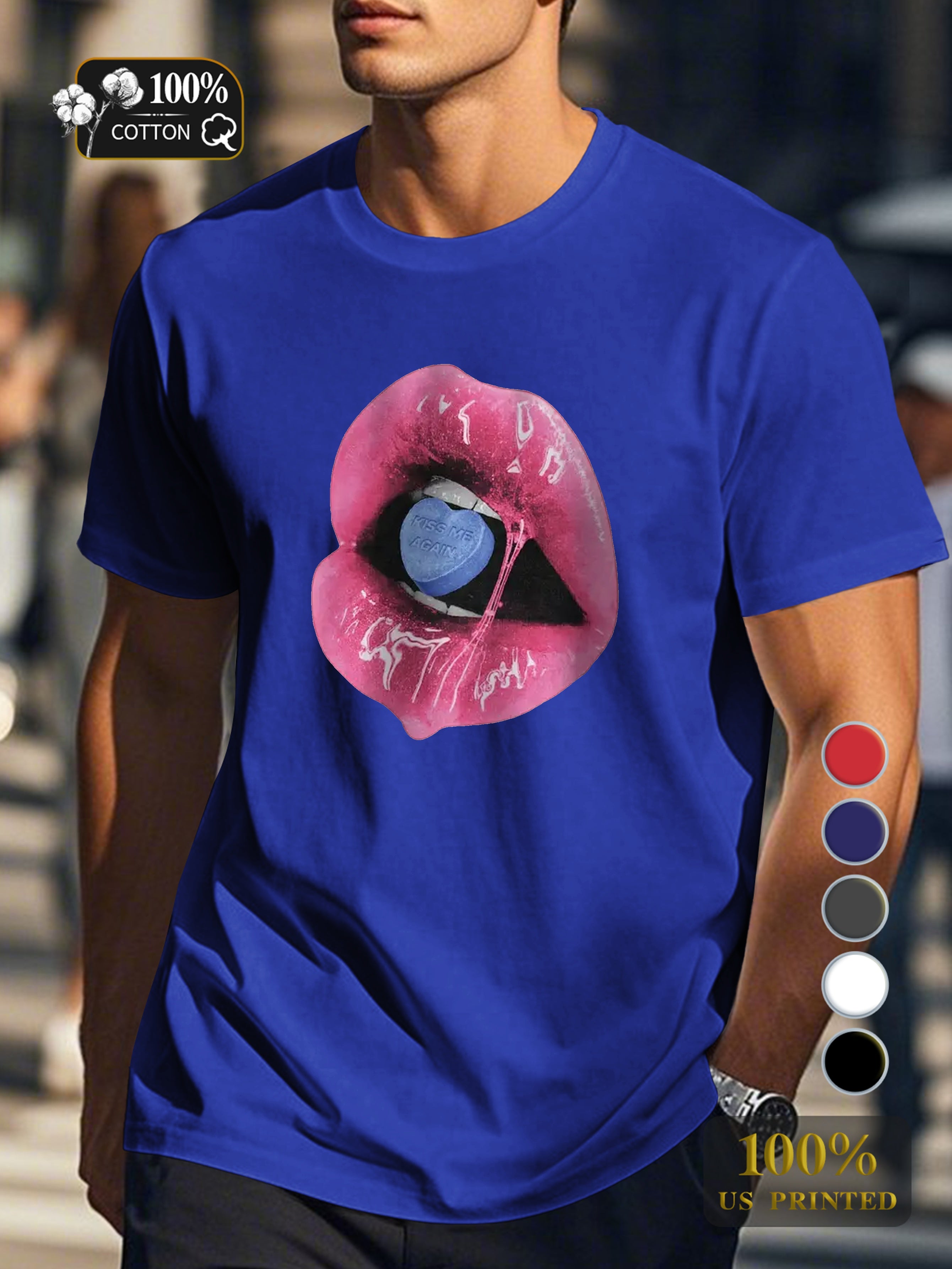 Tn 0805 3 Men's pure cotton Tshirt Comfort Fit