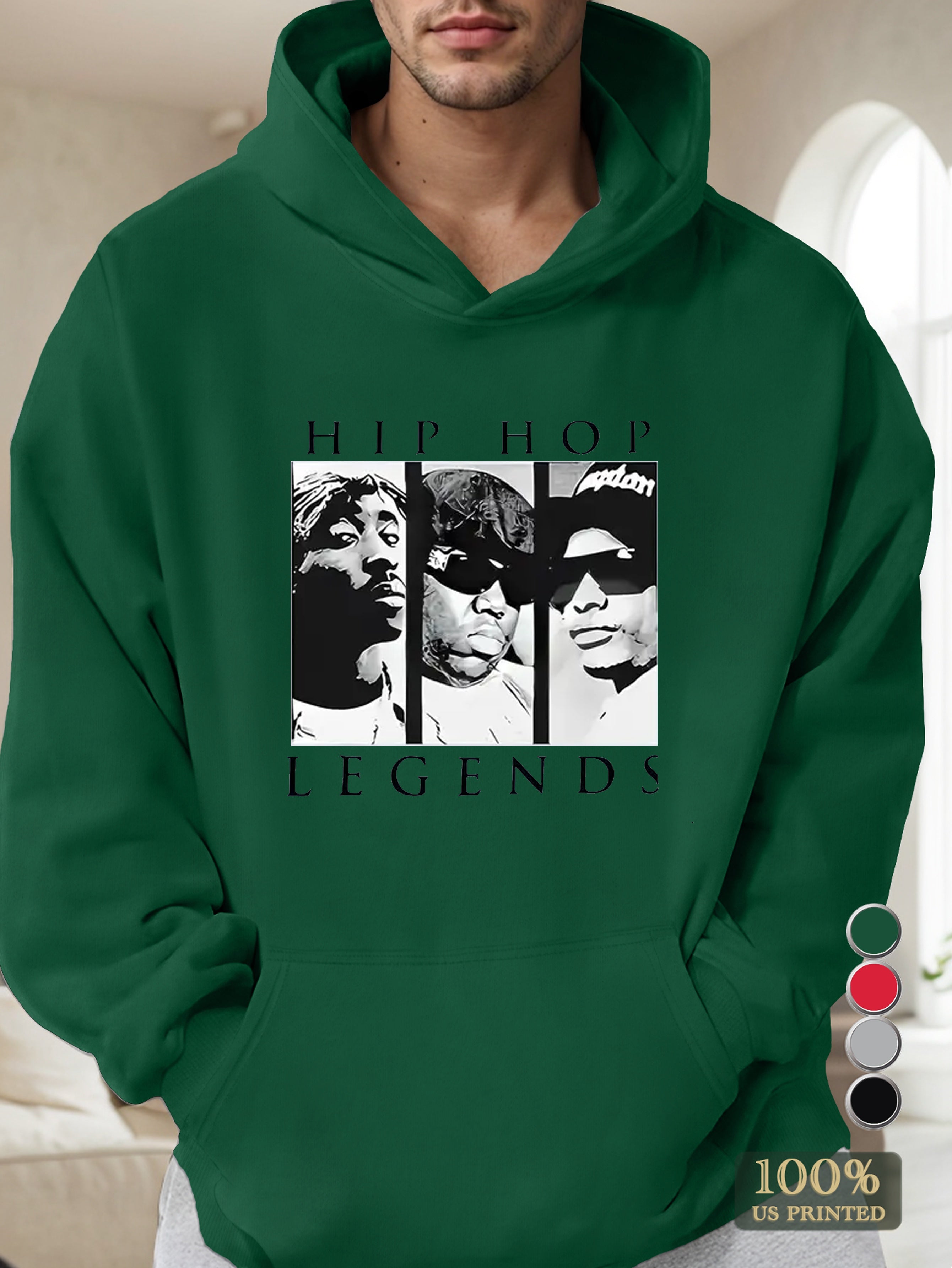 Tn 0731 2 Men's hooded sweatshirt