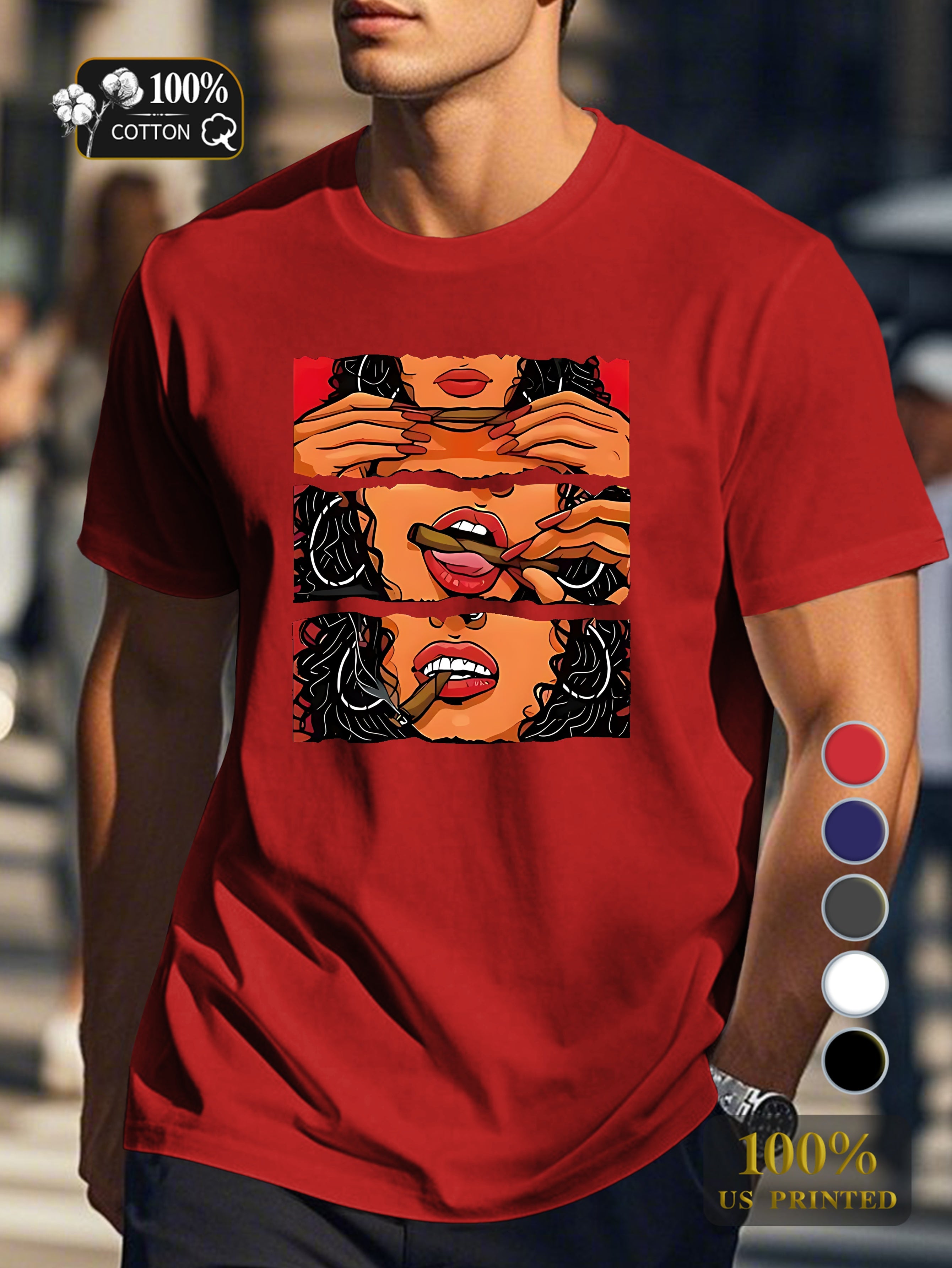 Tn 0728 7 Men's pure cotton Tshirt Comfort Fit