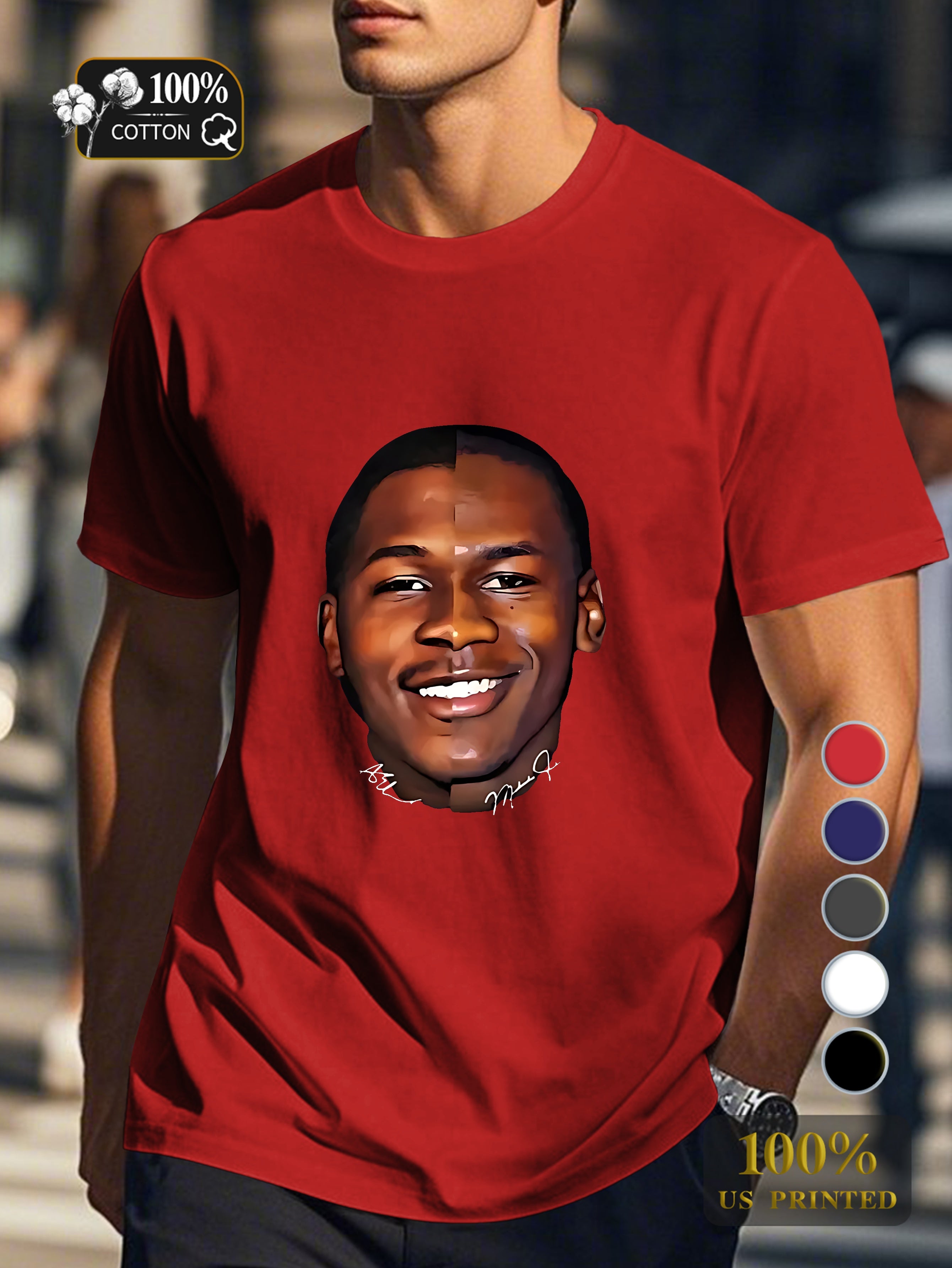 Tn 0724 6 Men's pure cotton Tshirt Comfort Fit