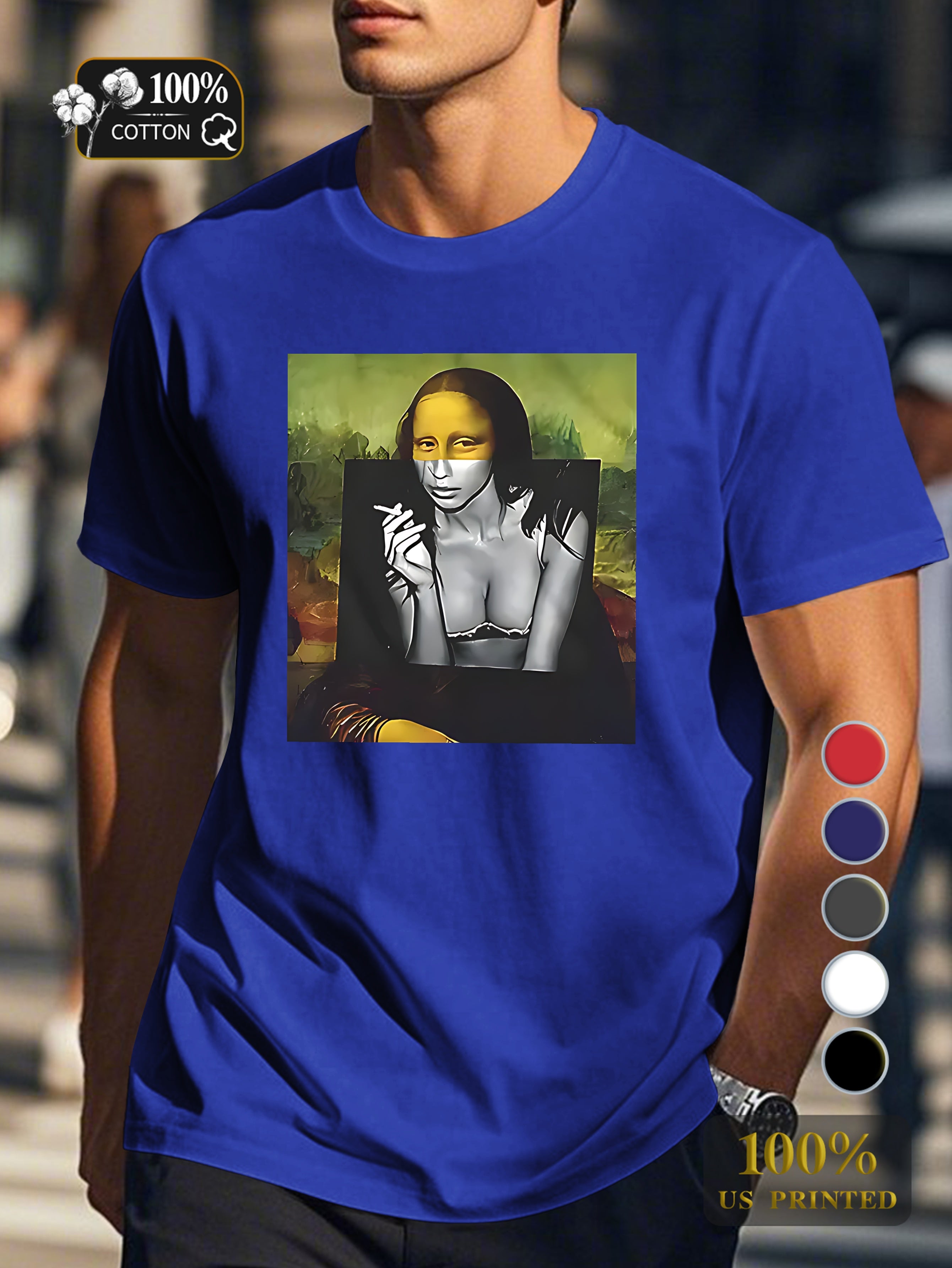 Tn 0729 4 Men's pure cotton Tshirt Comfort Fit