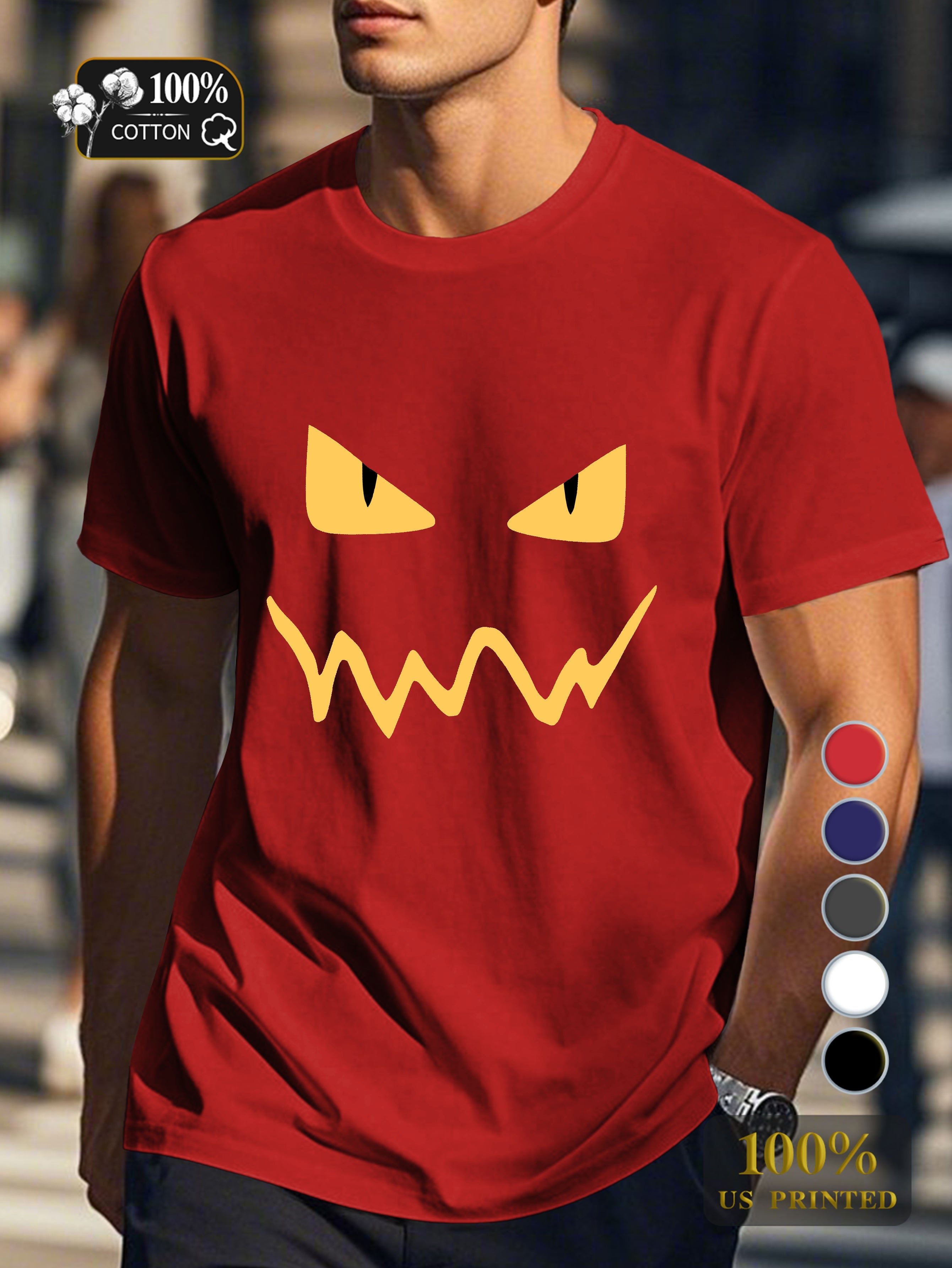 Tn 0724 2 Men's pure cotton Tshirt Comfort Fit