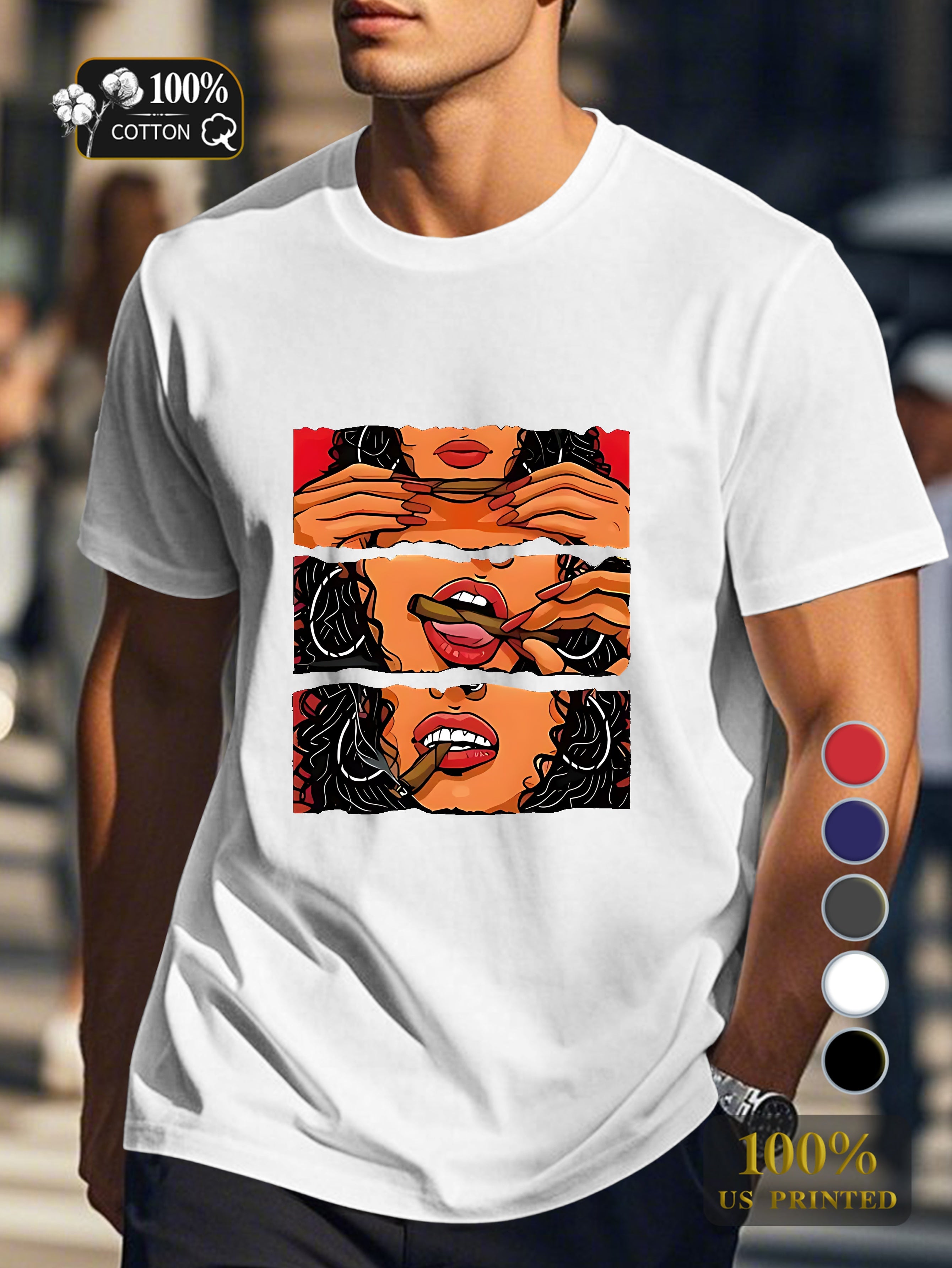 Tn 0728 7 Men's pure cotton Tshirt Comfort Fit