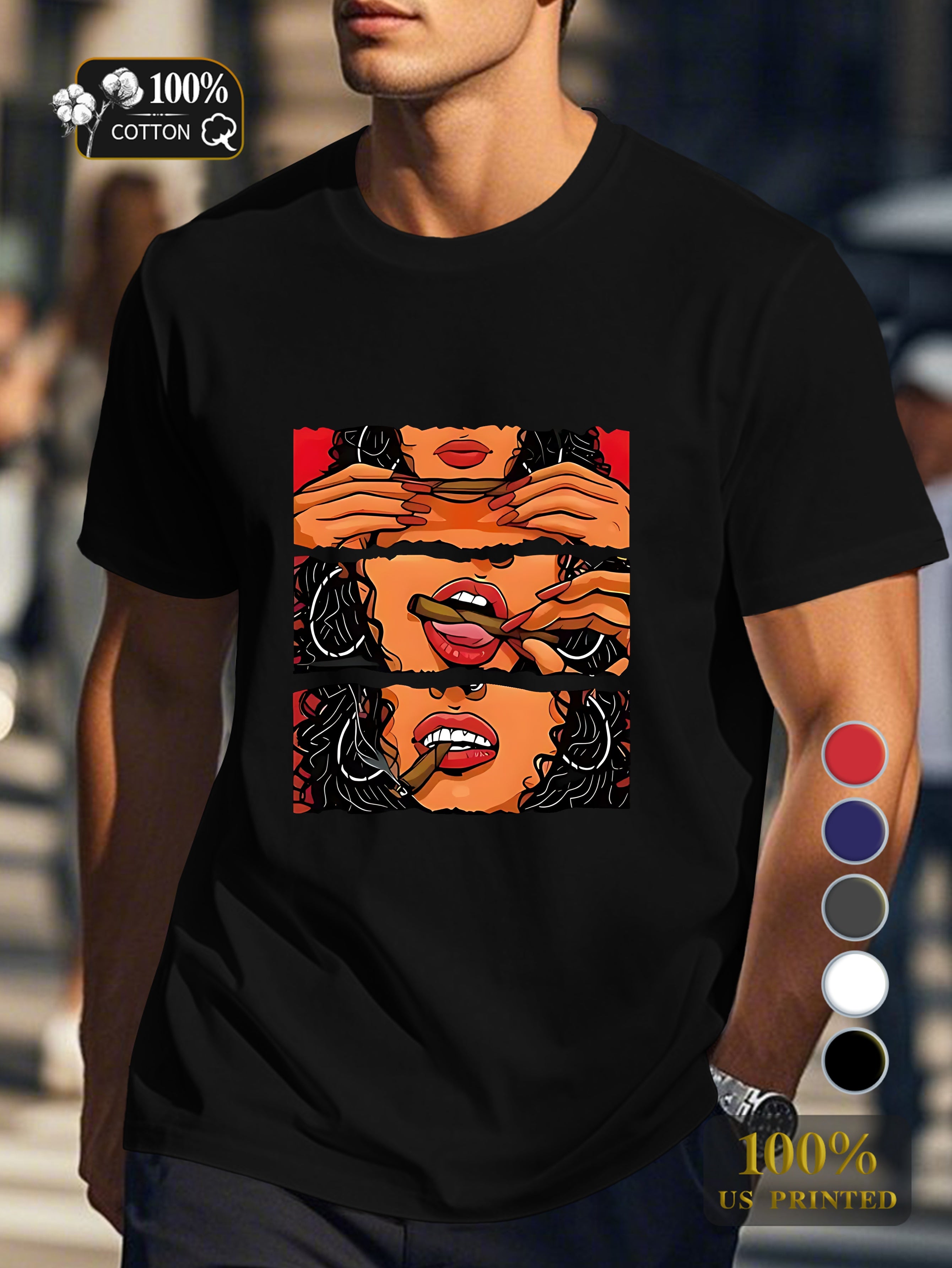 Tn 0728 7 Men's pure cotton Tshirt Comfort Fit