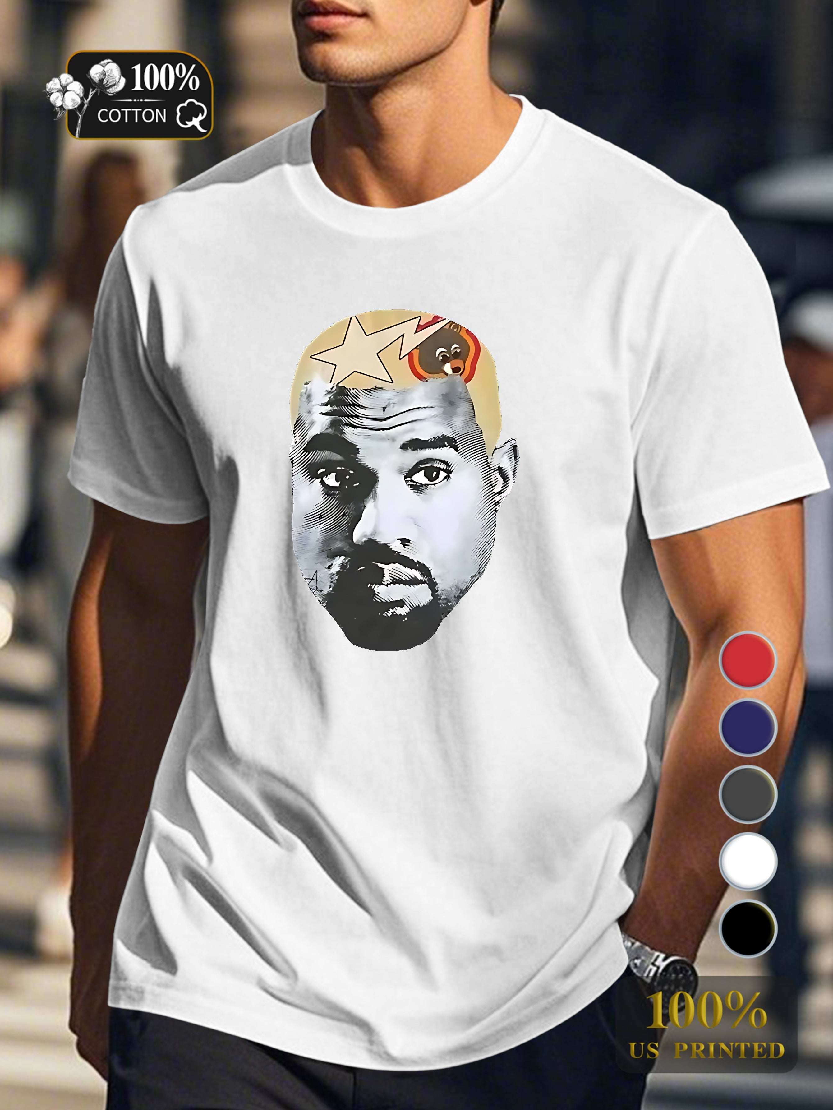 Tn 0724 4 Men's pure cotton Tshirt Comfort Fit