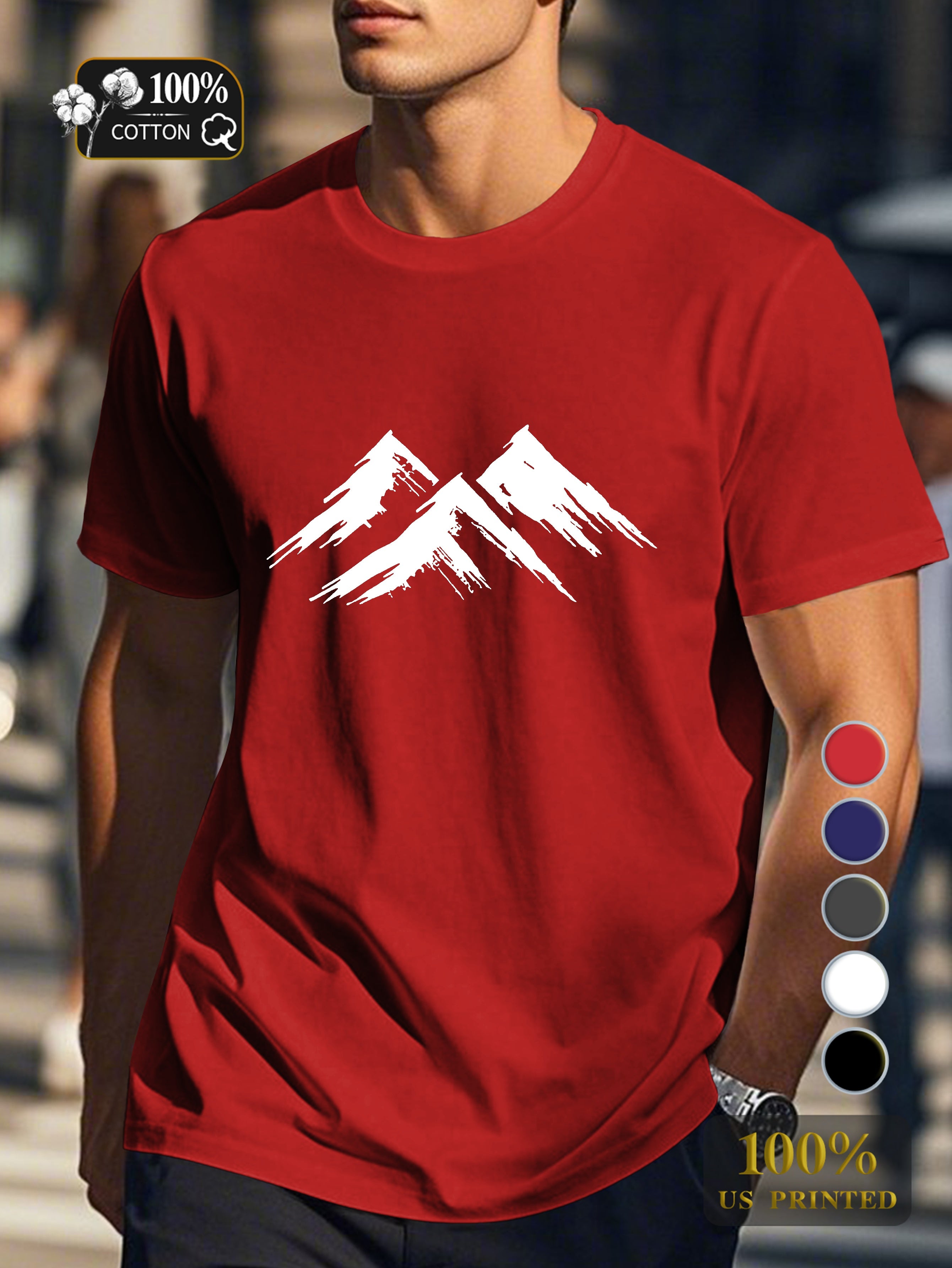 Tn 0710 1 Men's pure cotton Tshirt Comfort Fit