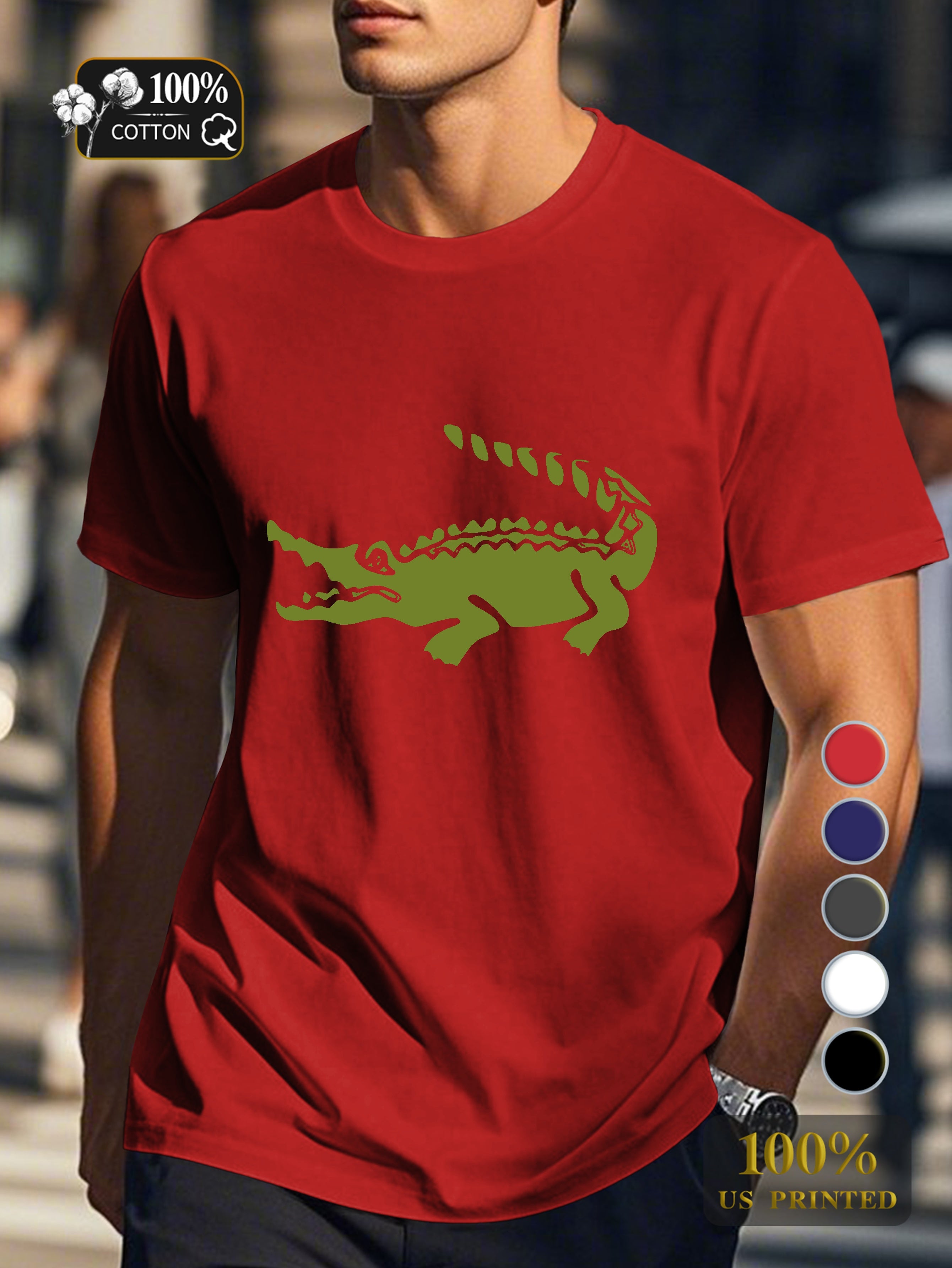 Tn 0718 4 Men's pure cotton Tshirt Comfort Fit