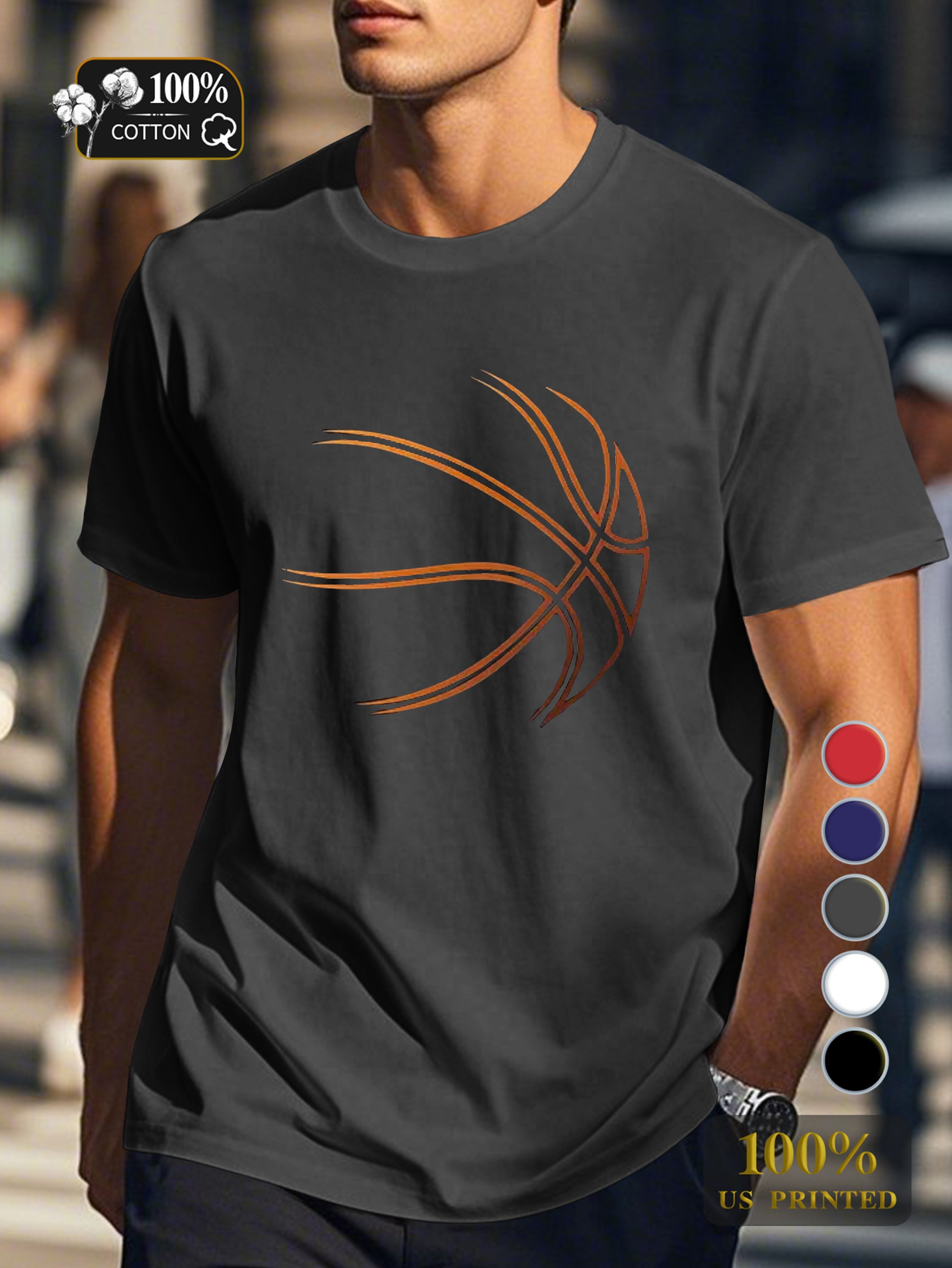 Tn 0804 2 Men's pure cotton Tshirt Comfort Fit