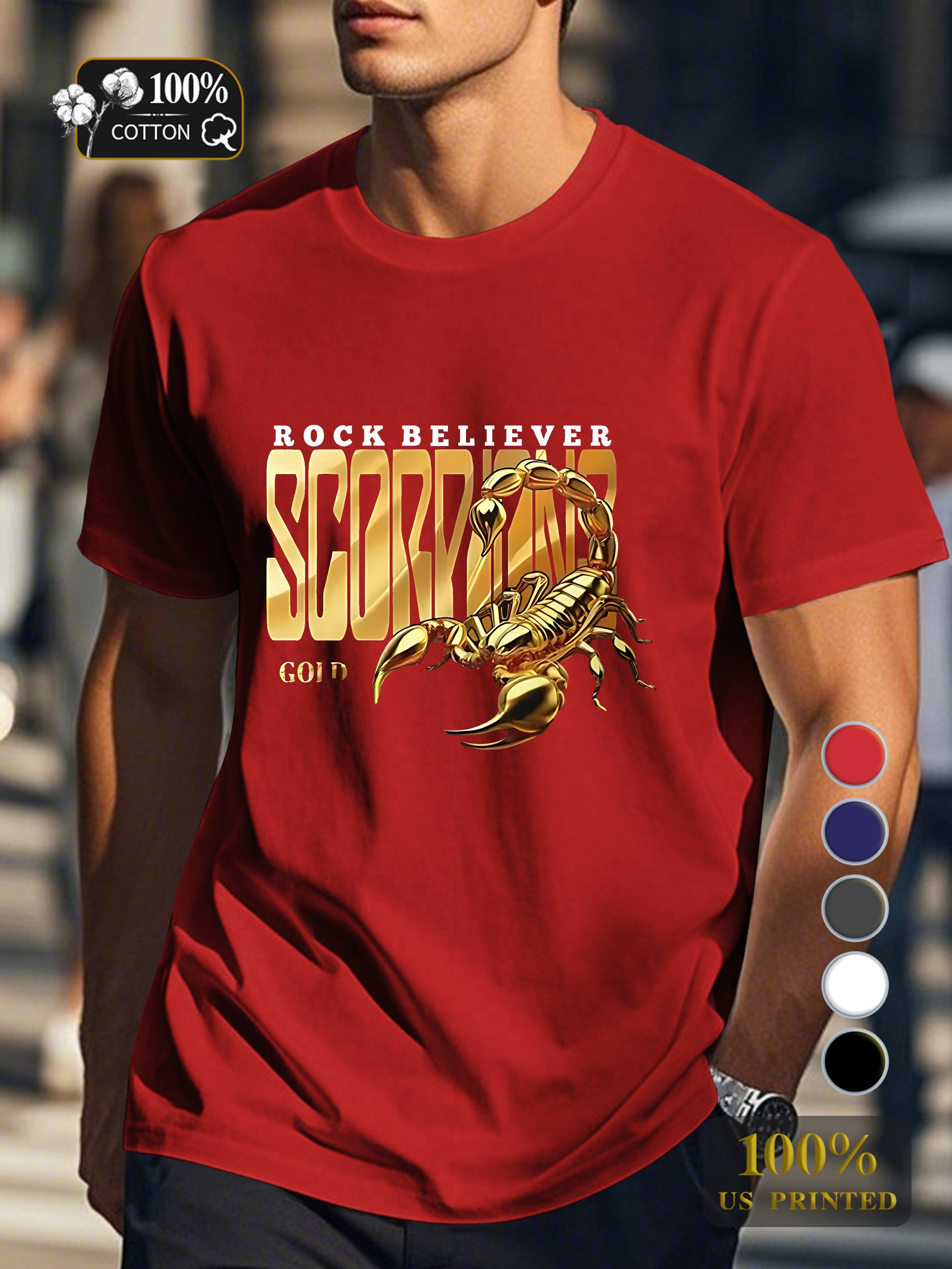 Tn 0721 7 Men's pure cotton Tshirt Comfort Fit