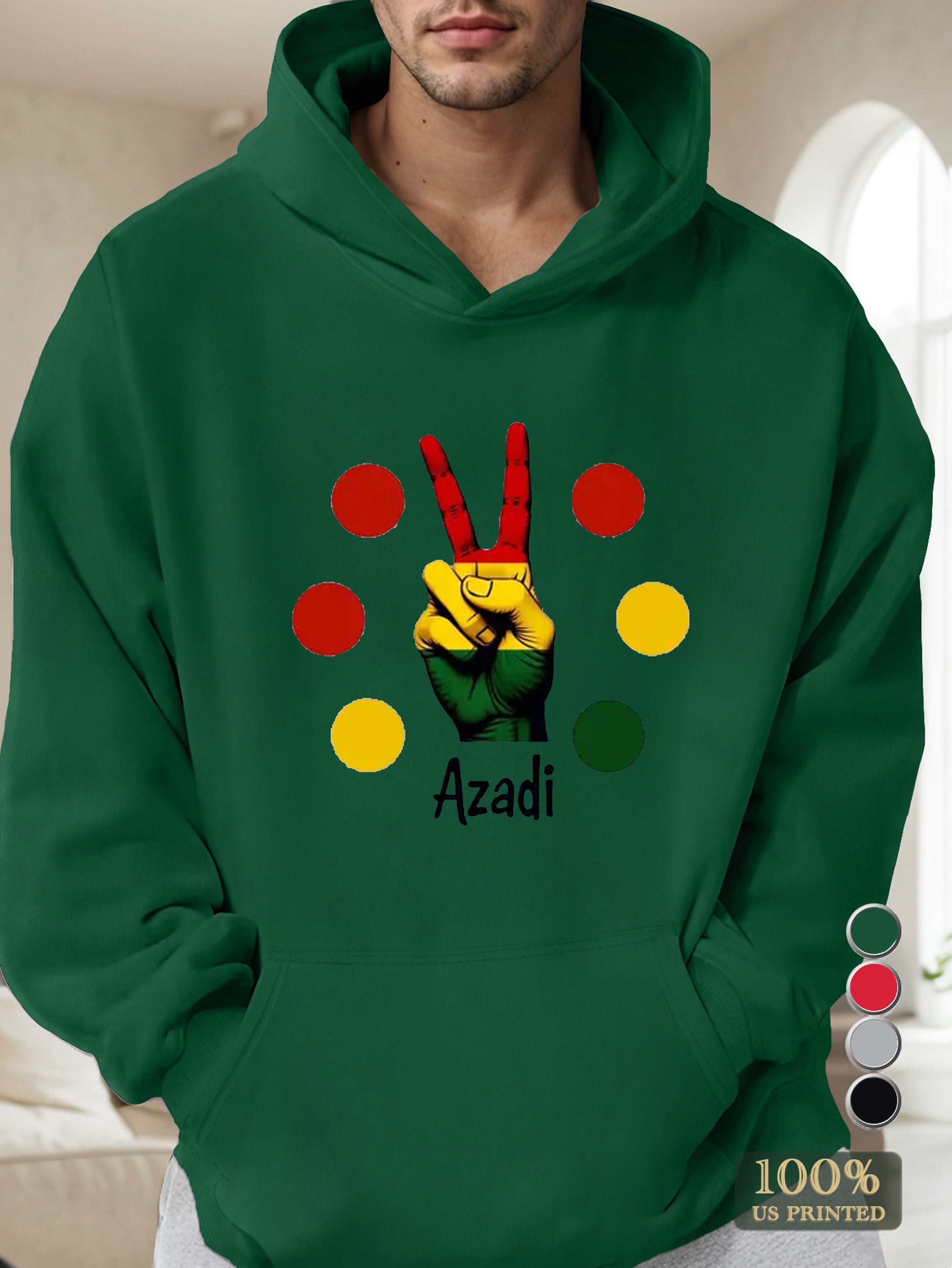 Tn 0808 1 Men's hooded sweatshirt