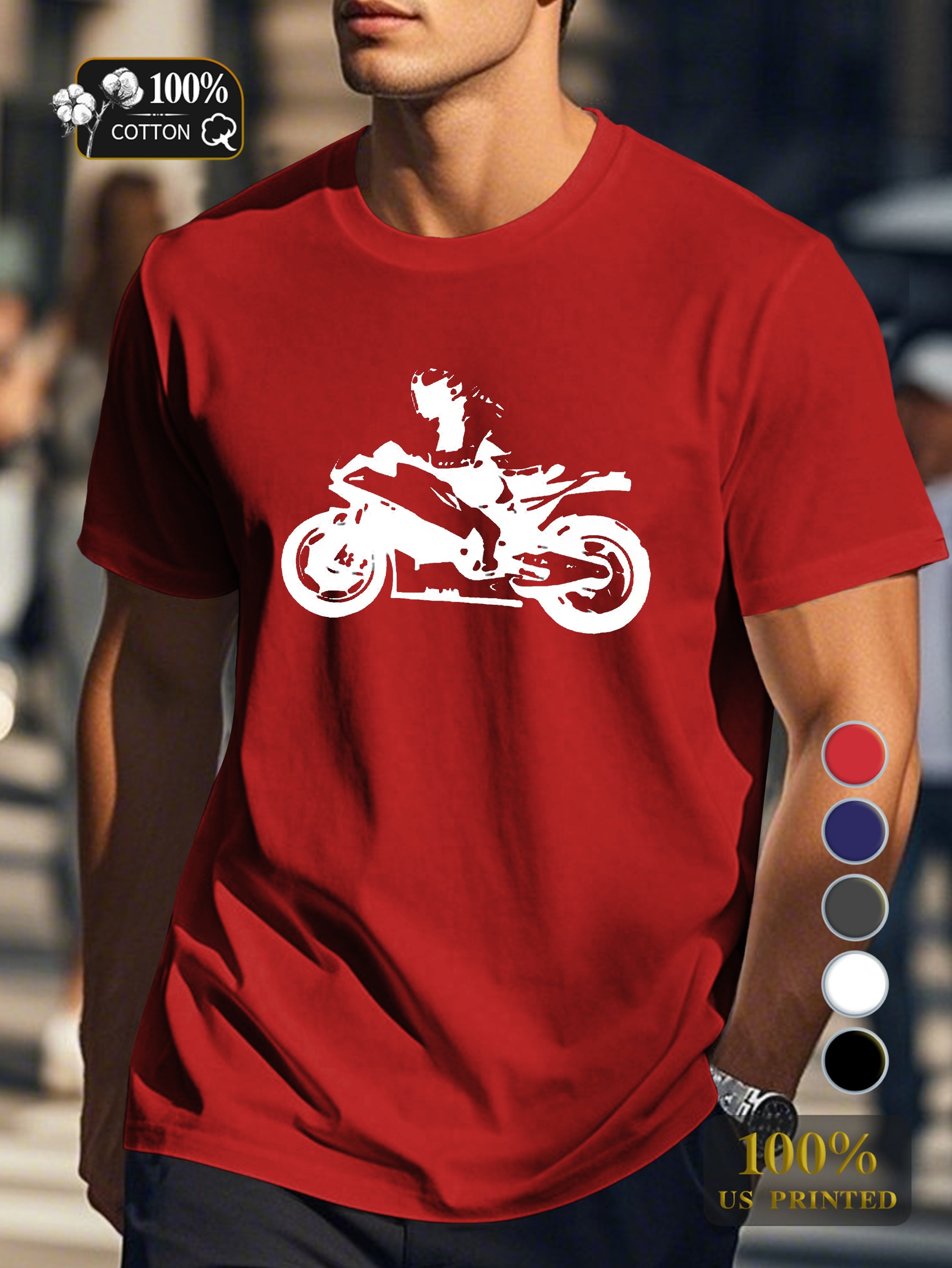 Tn 0805 1 Men's pure cotton Tshirt Comfort Fit