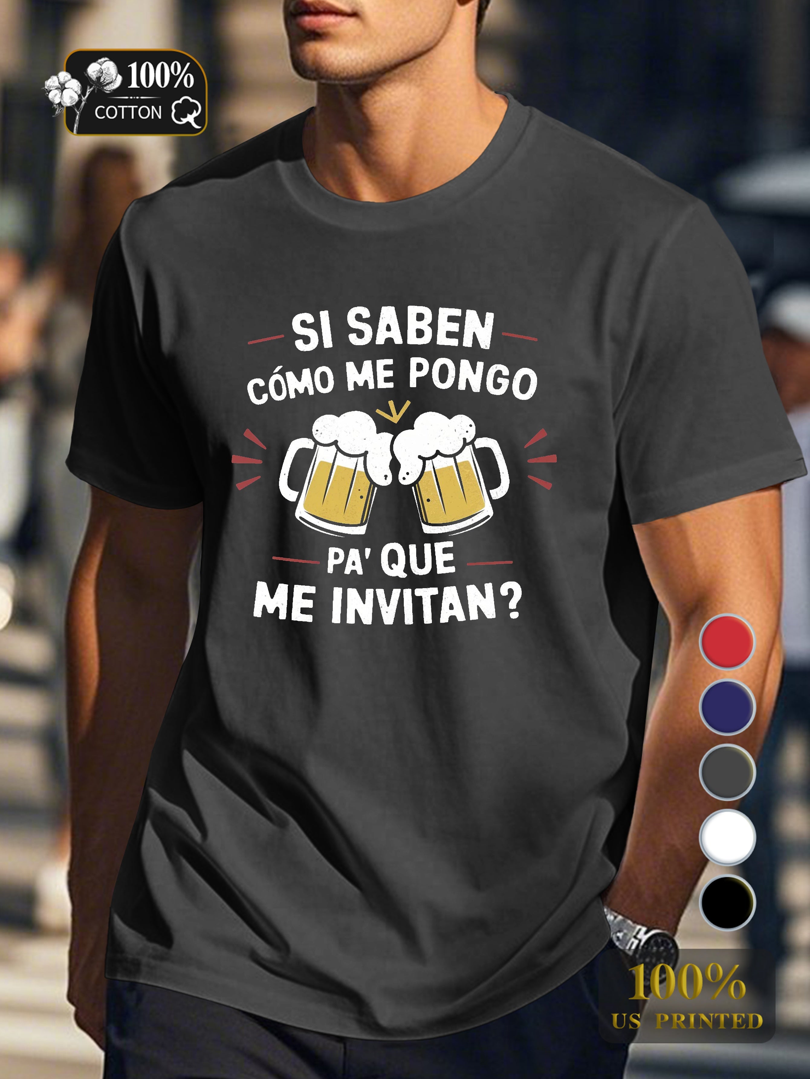 graphic Men's pure cotton Tshirt Comfort Fit