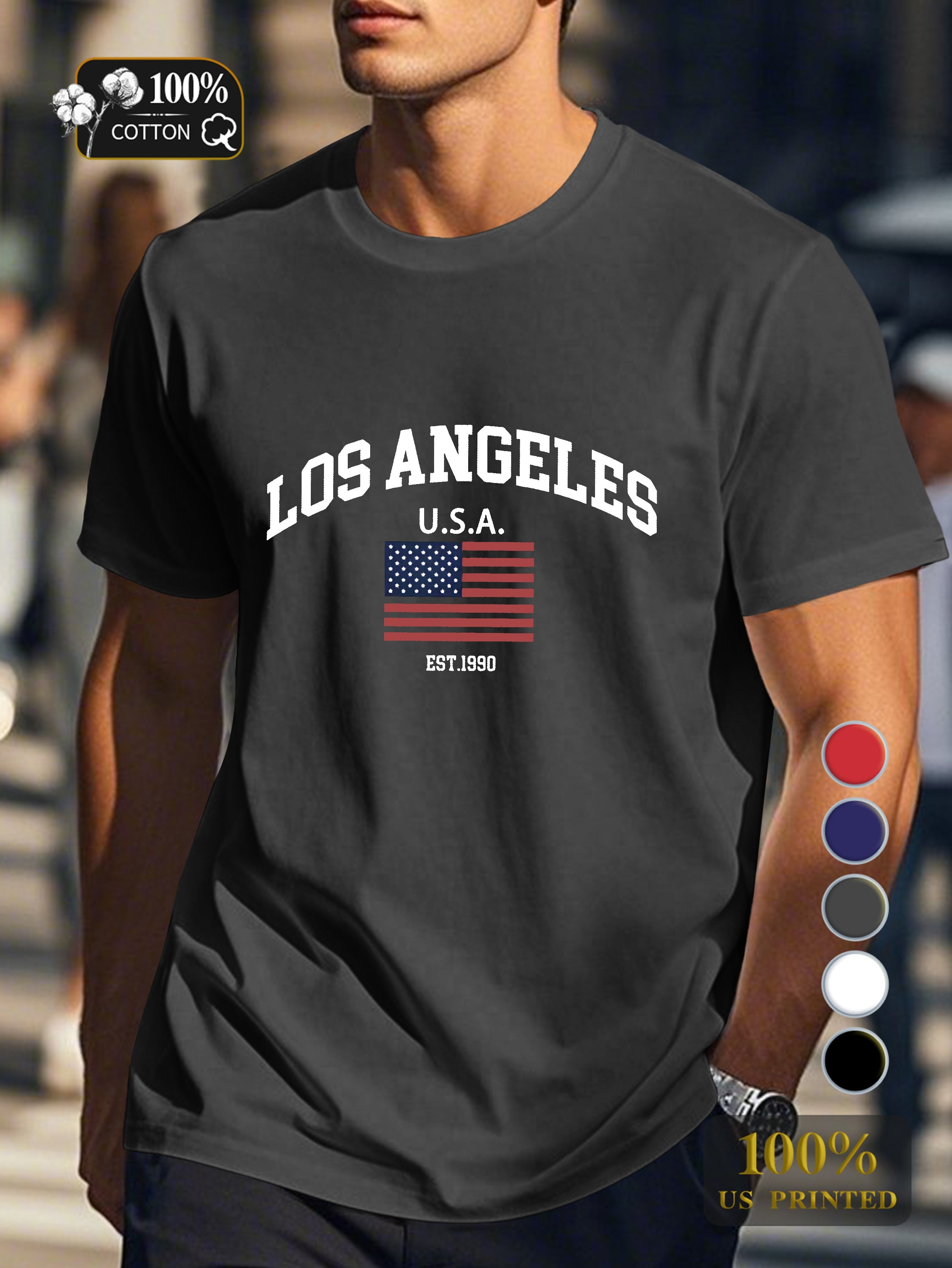 Tn 0721 2 Men's pure cotton Tshirt Comfort Fit