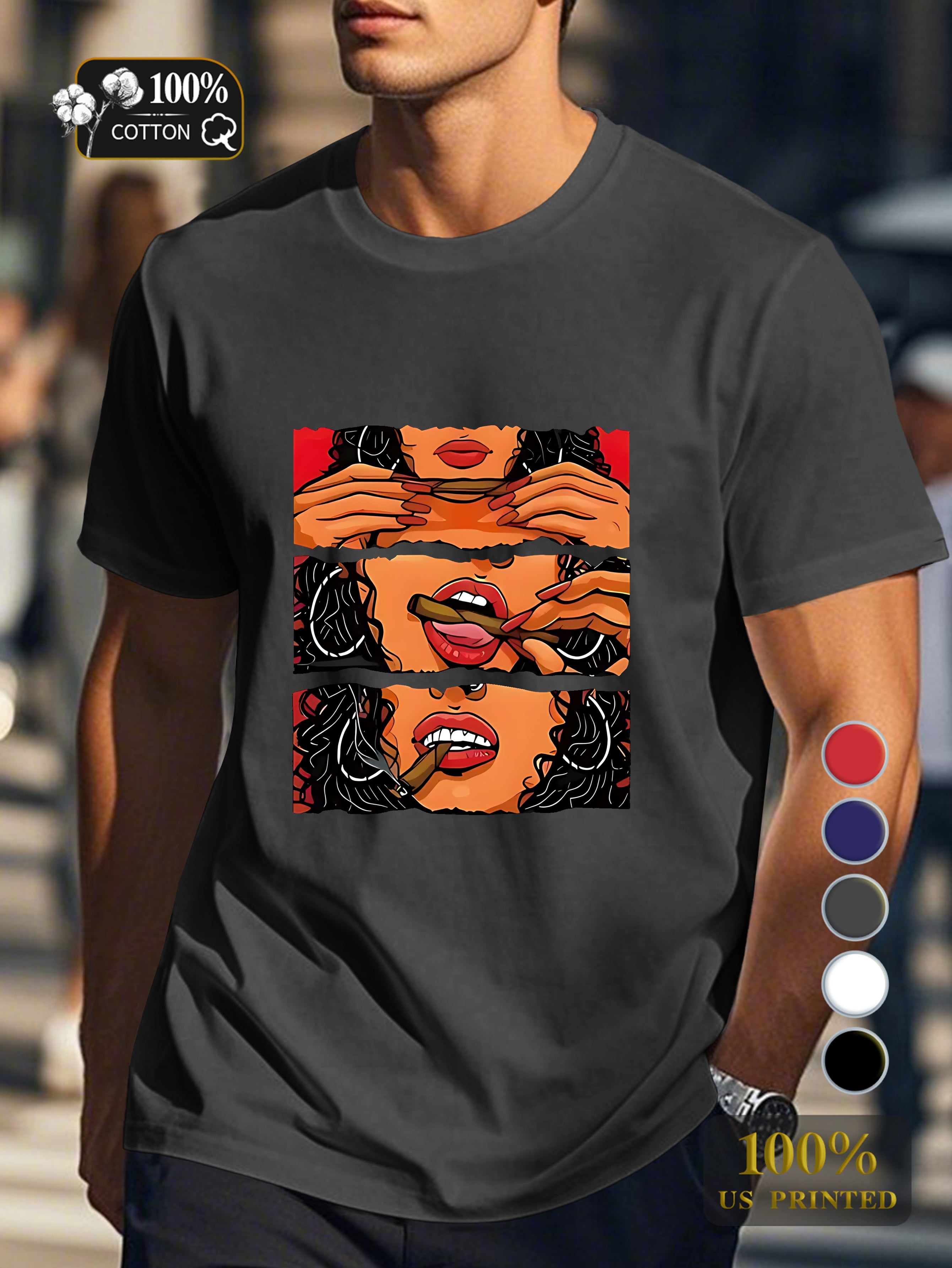 Tn 0728 7 Men's pure cotton Tshirt Comfort Fit