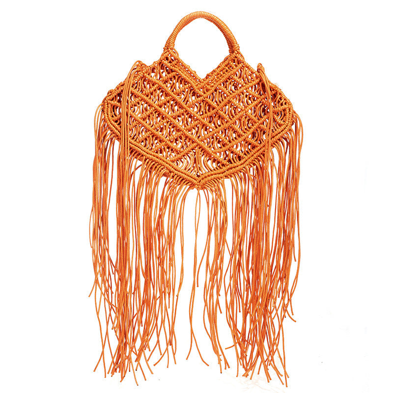 Fringe Tote Clutch