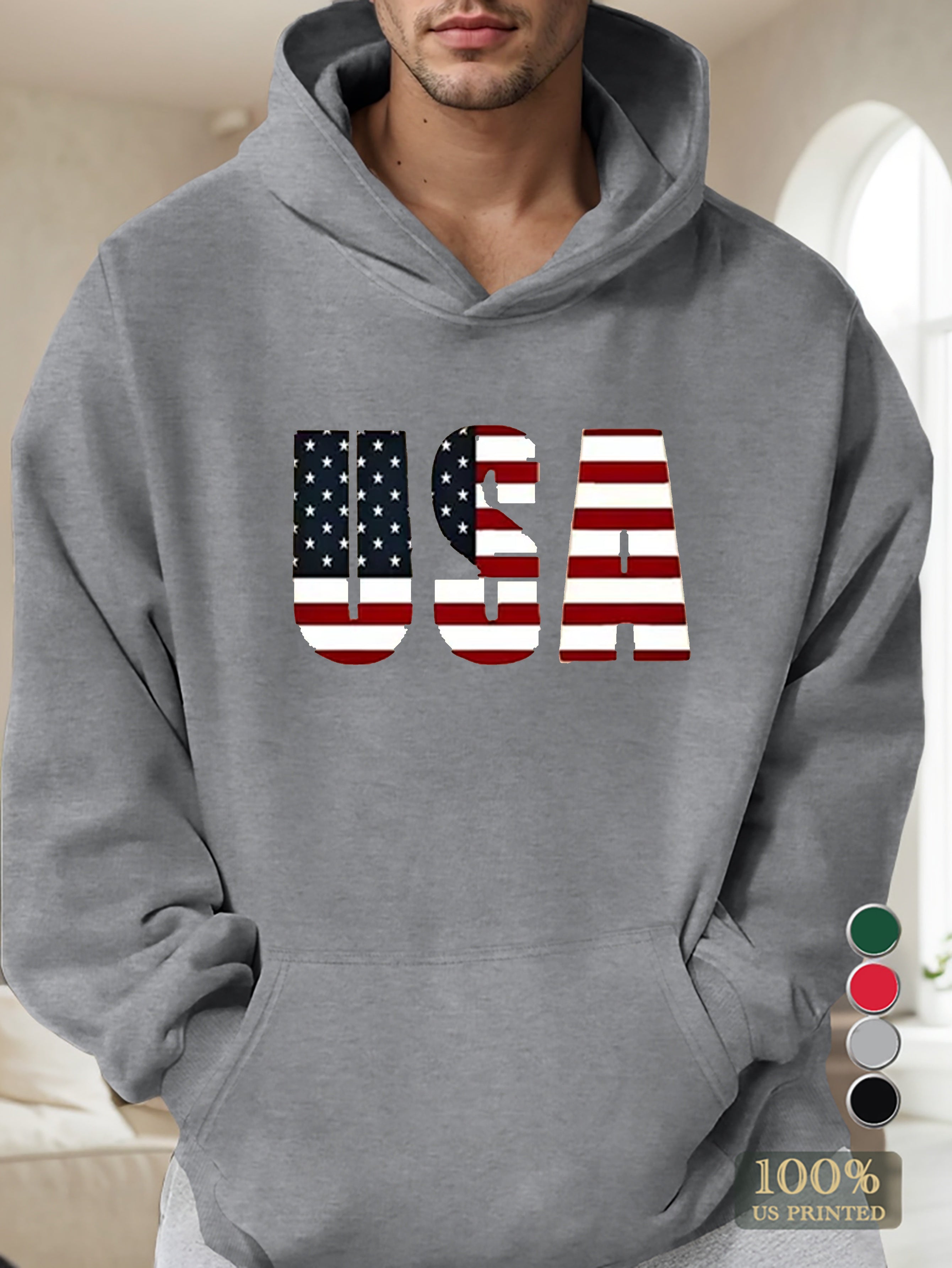 Tn 0730 6 Men's hooded sweatshirt