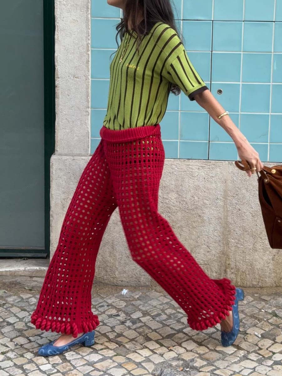 Loose Comfortable Knitted Pants