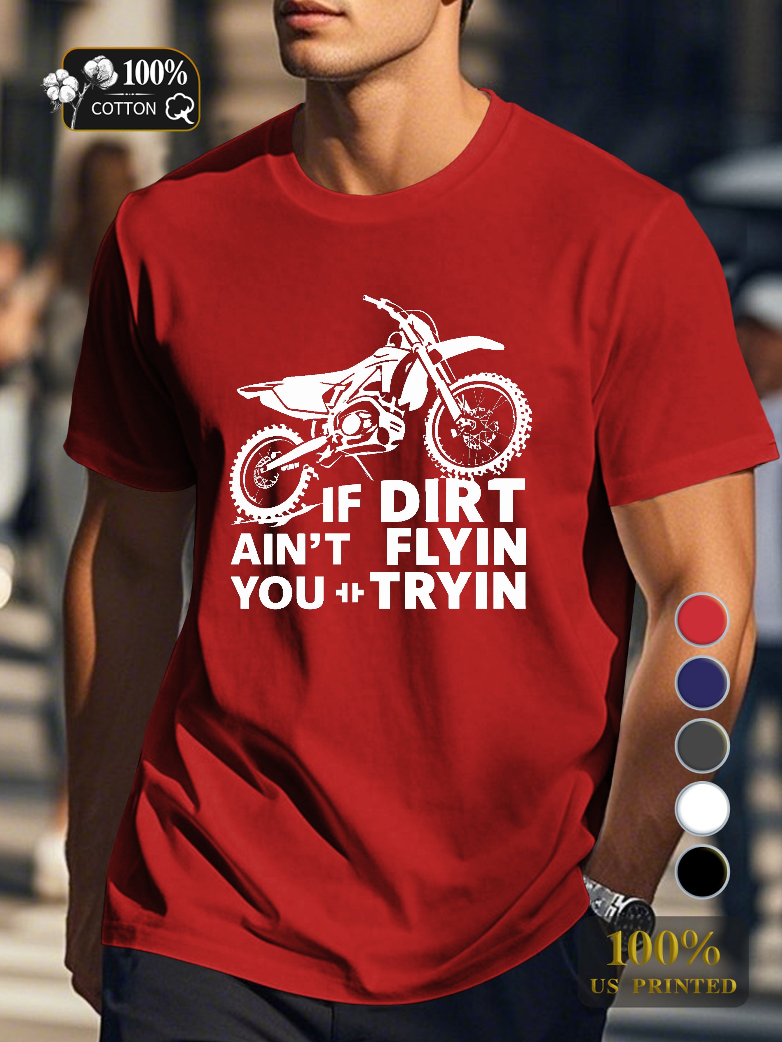 graphic Men's pure cotton Tshirt Comfort Fit