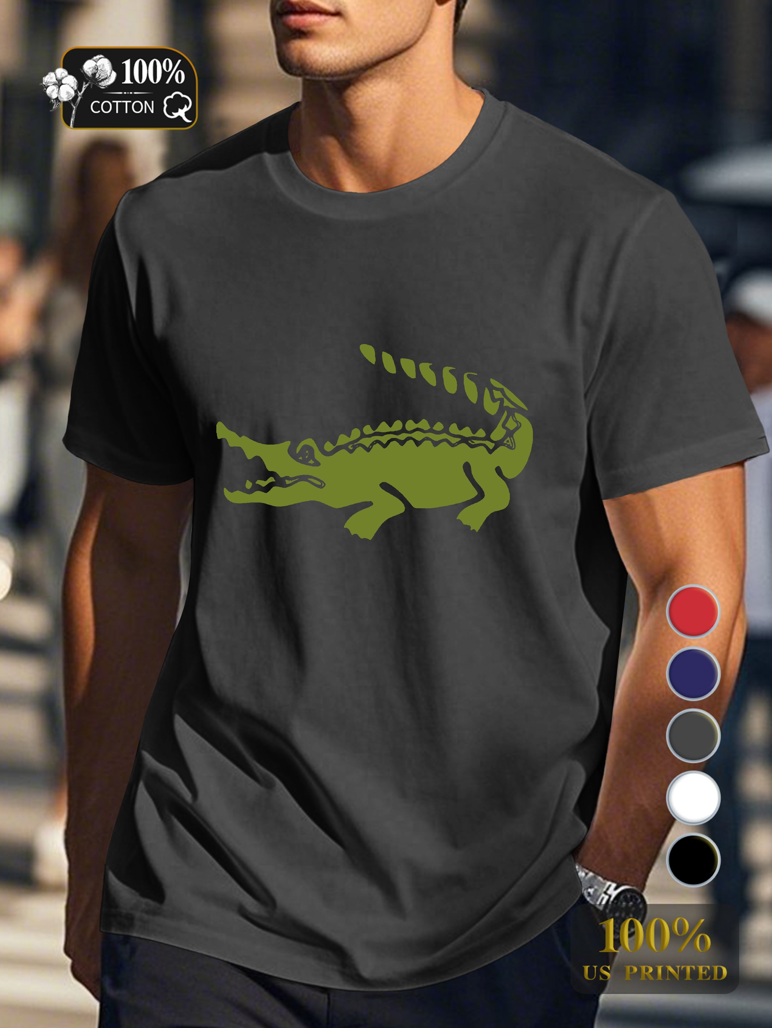 Tn 0718 4 Men's pure cotton Tshirt Comfort Fit