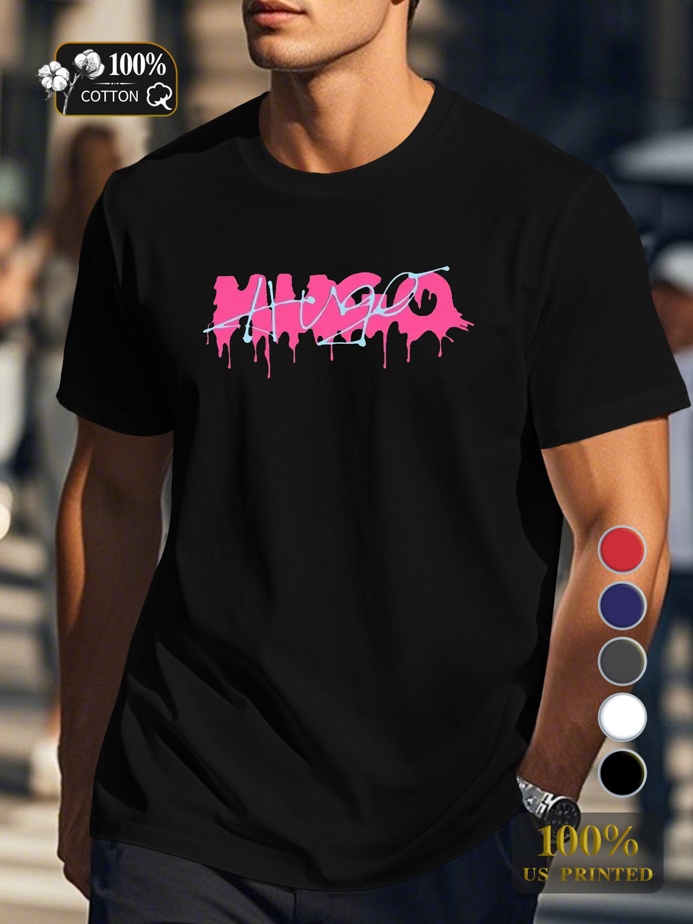 Tn 0801 5 Men's pure cotton Tshirt Comfort Fit