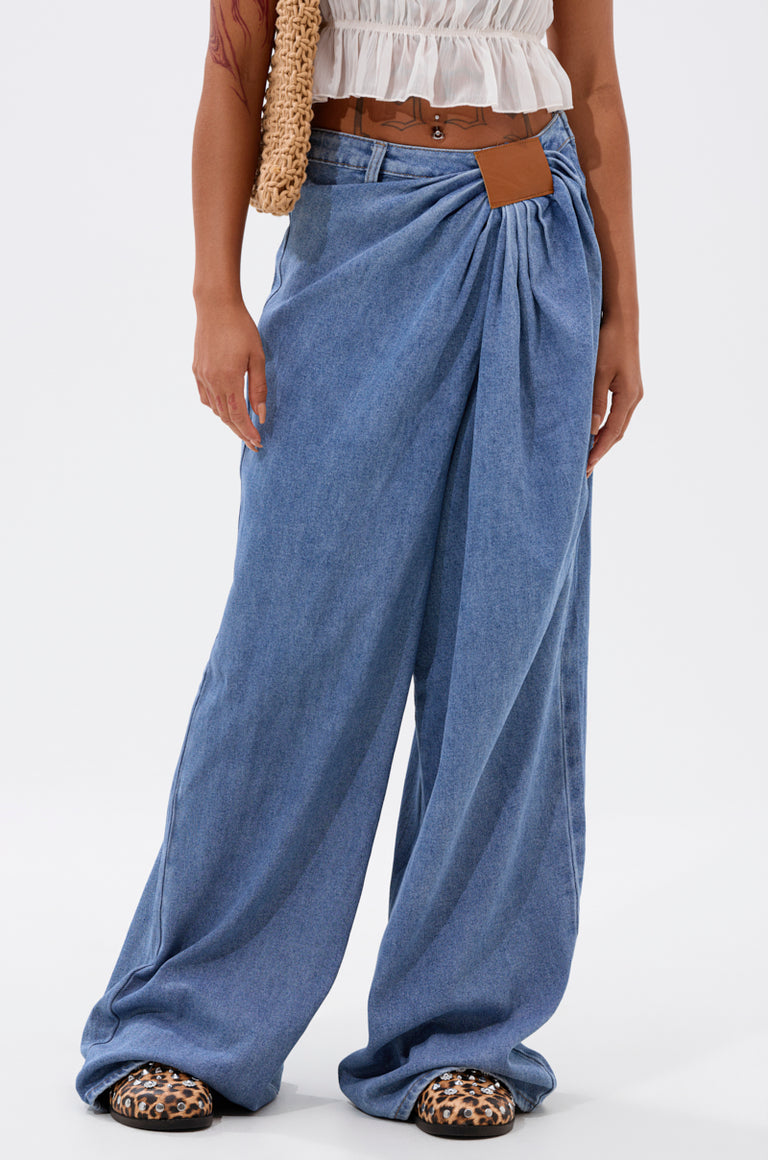Too Much For You Wide-Leg Denim