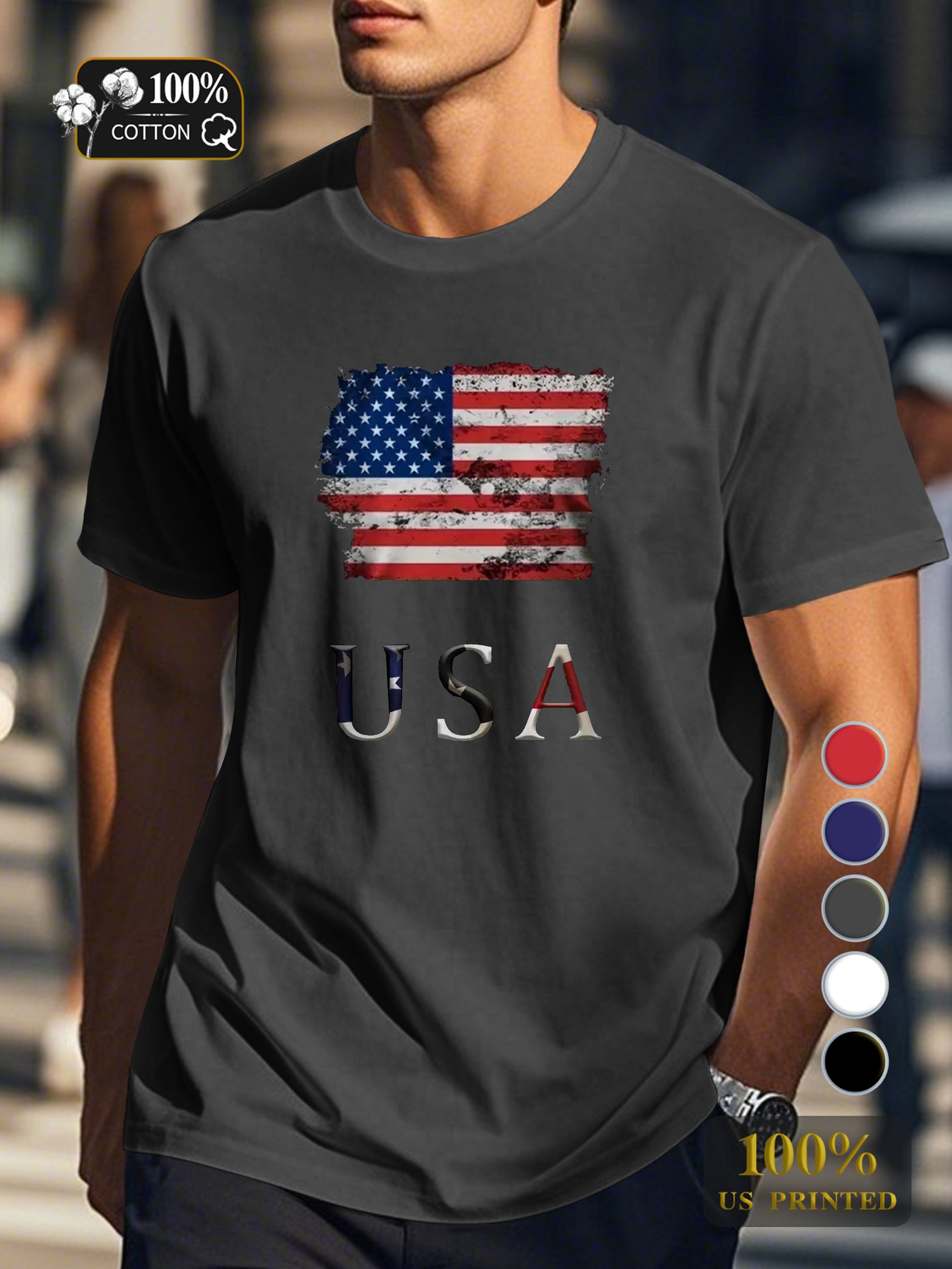 Tn 0812 4 Men's pure cotton Tshirt Comfort Fit