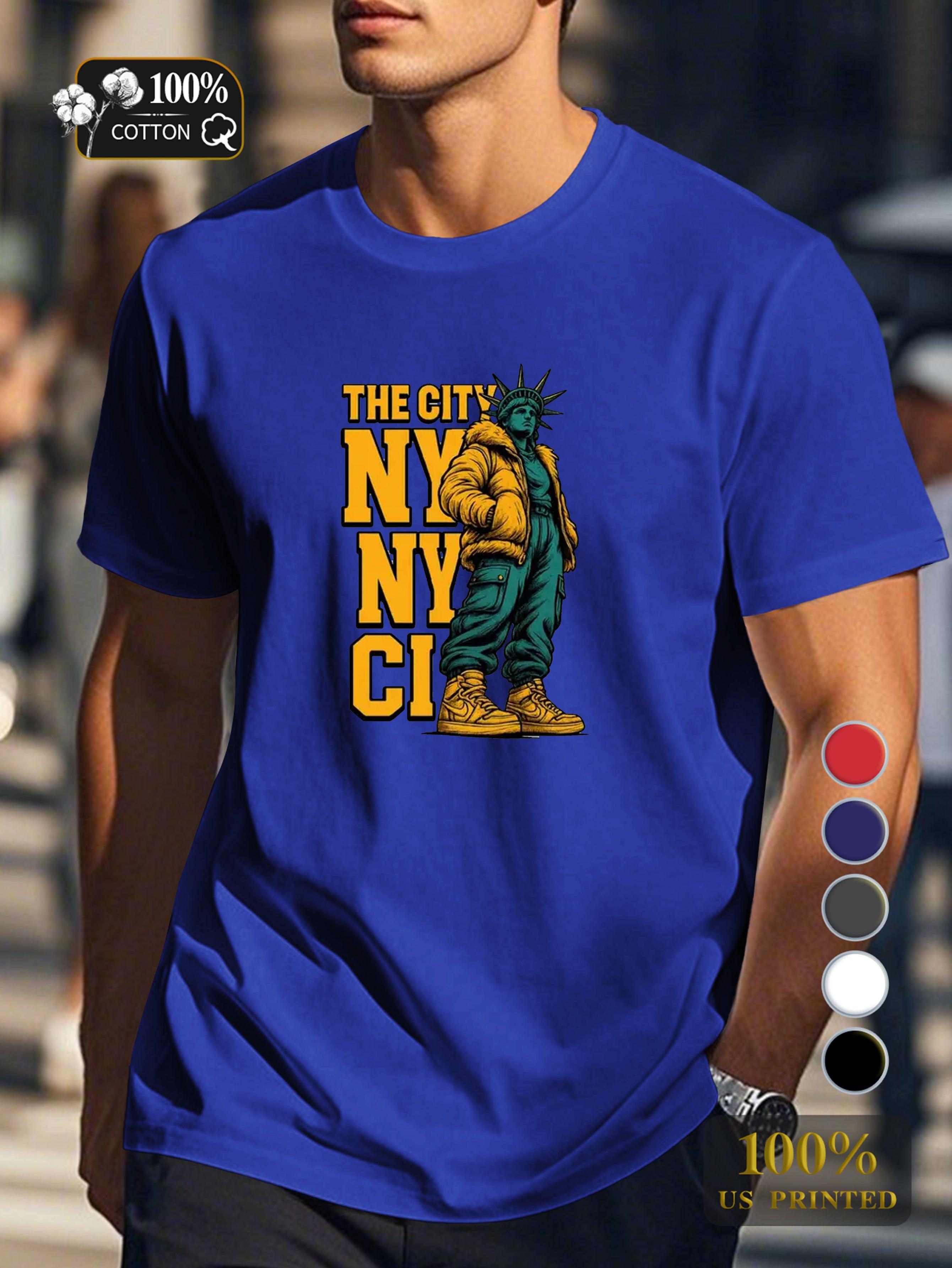 Tn 0801 2 Men's pure cotton Tshirt Comfort Fit