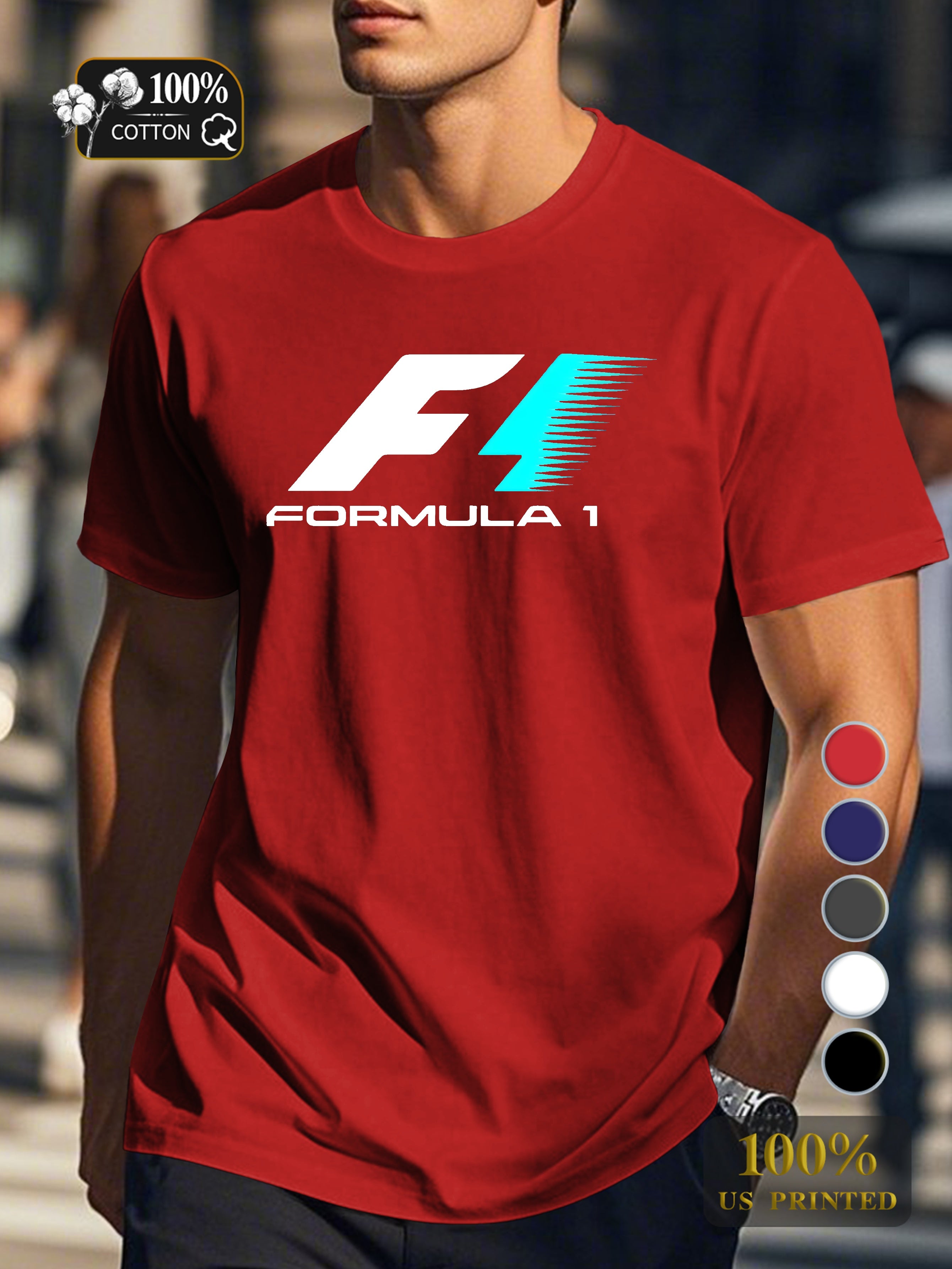 Tn 0724 1 Men's pure cotton Tshirt Comfort Fit