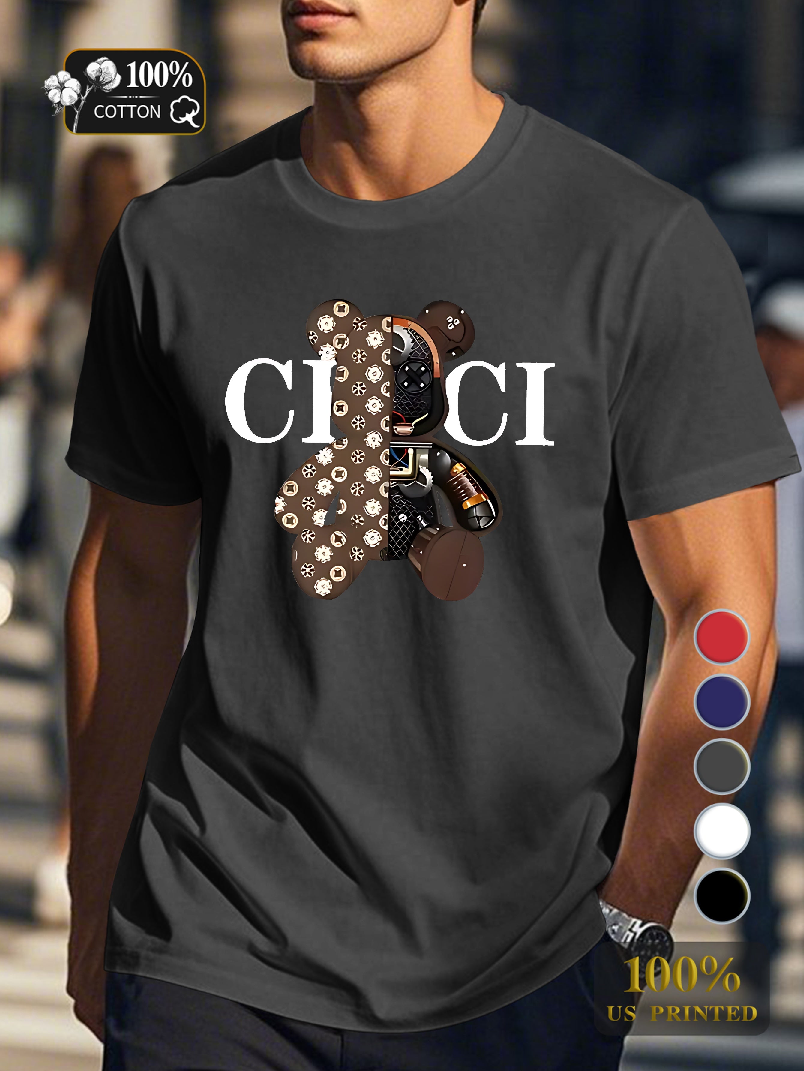 Tn 0728 2 Men's pure cotton Tshirt Comfort Fit