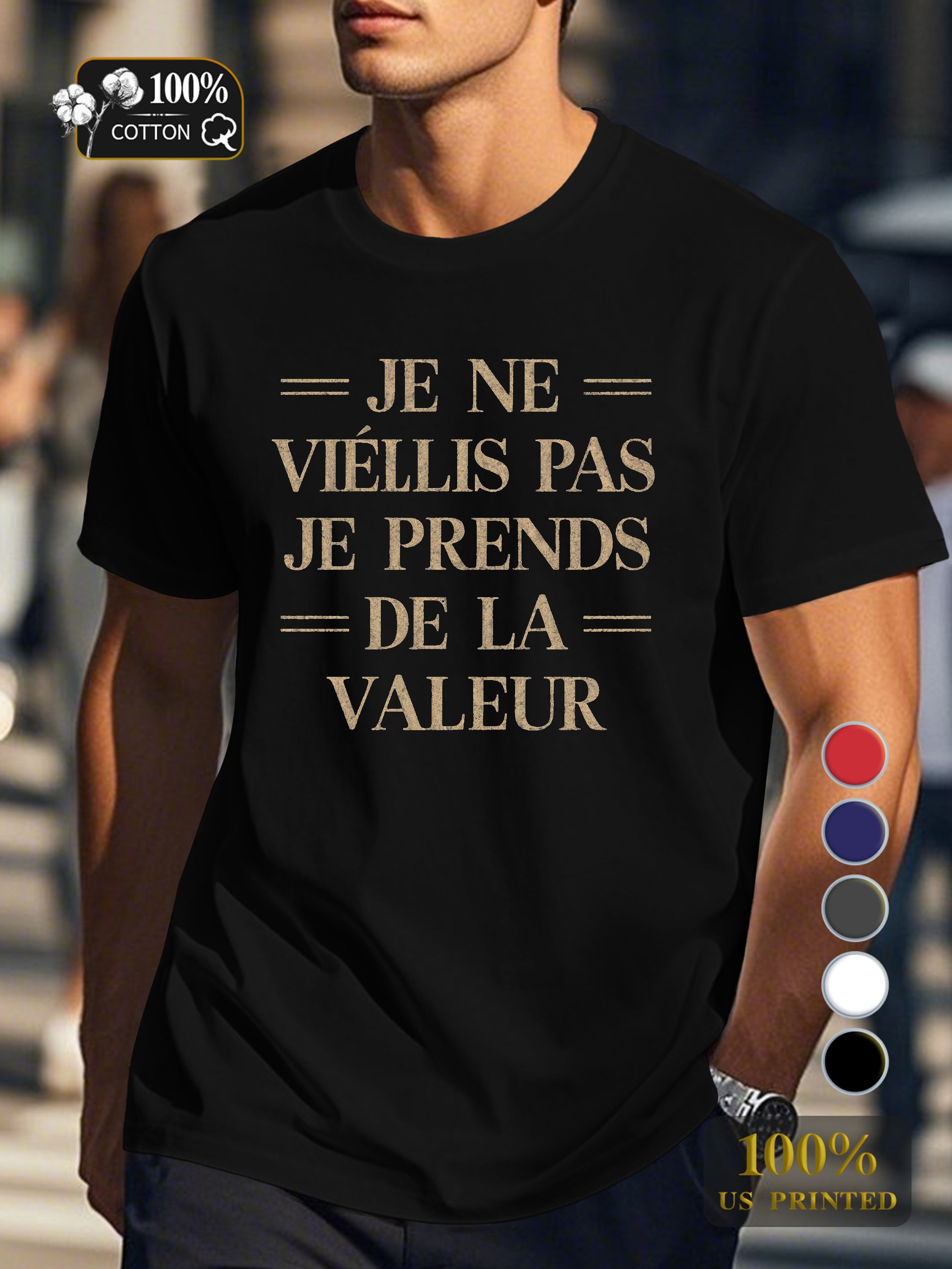 I M NOT AGING Men's pure cotton Tshirt Comfort Fit