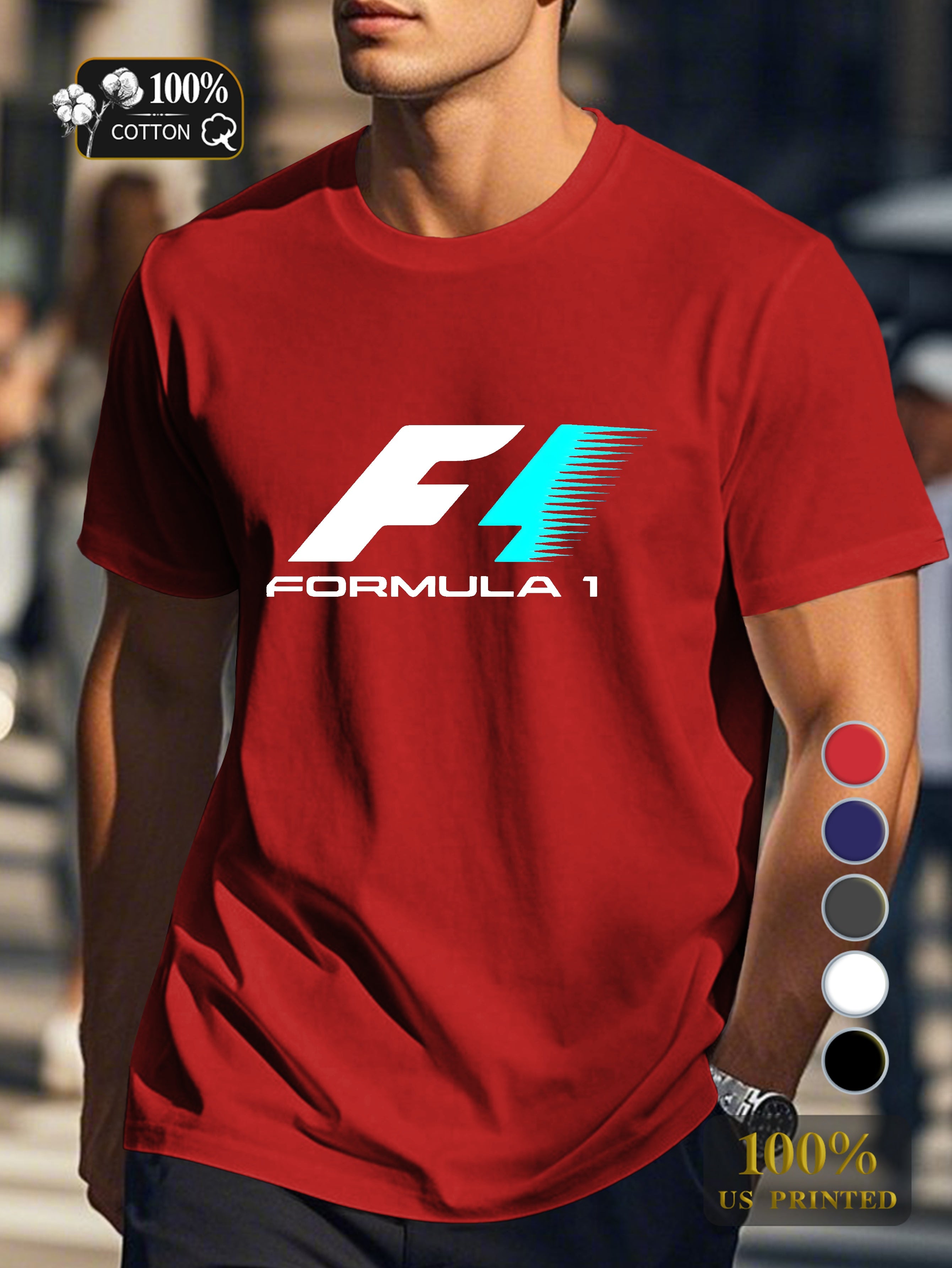 Tn 0724 1 Men's pure cotton Tshirt Comfort Fit