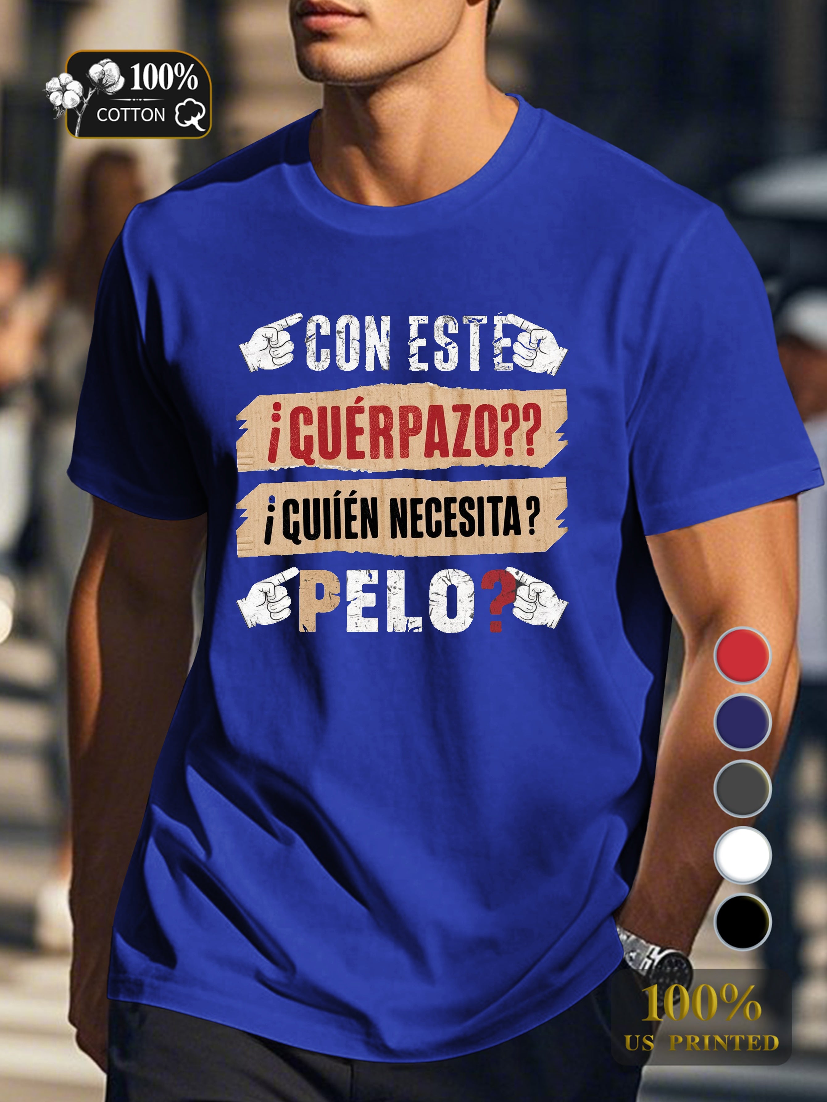 Creative typography design Men's pure cotton Tshirt Comfort Fit