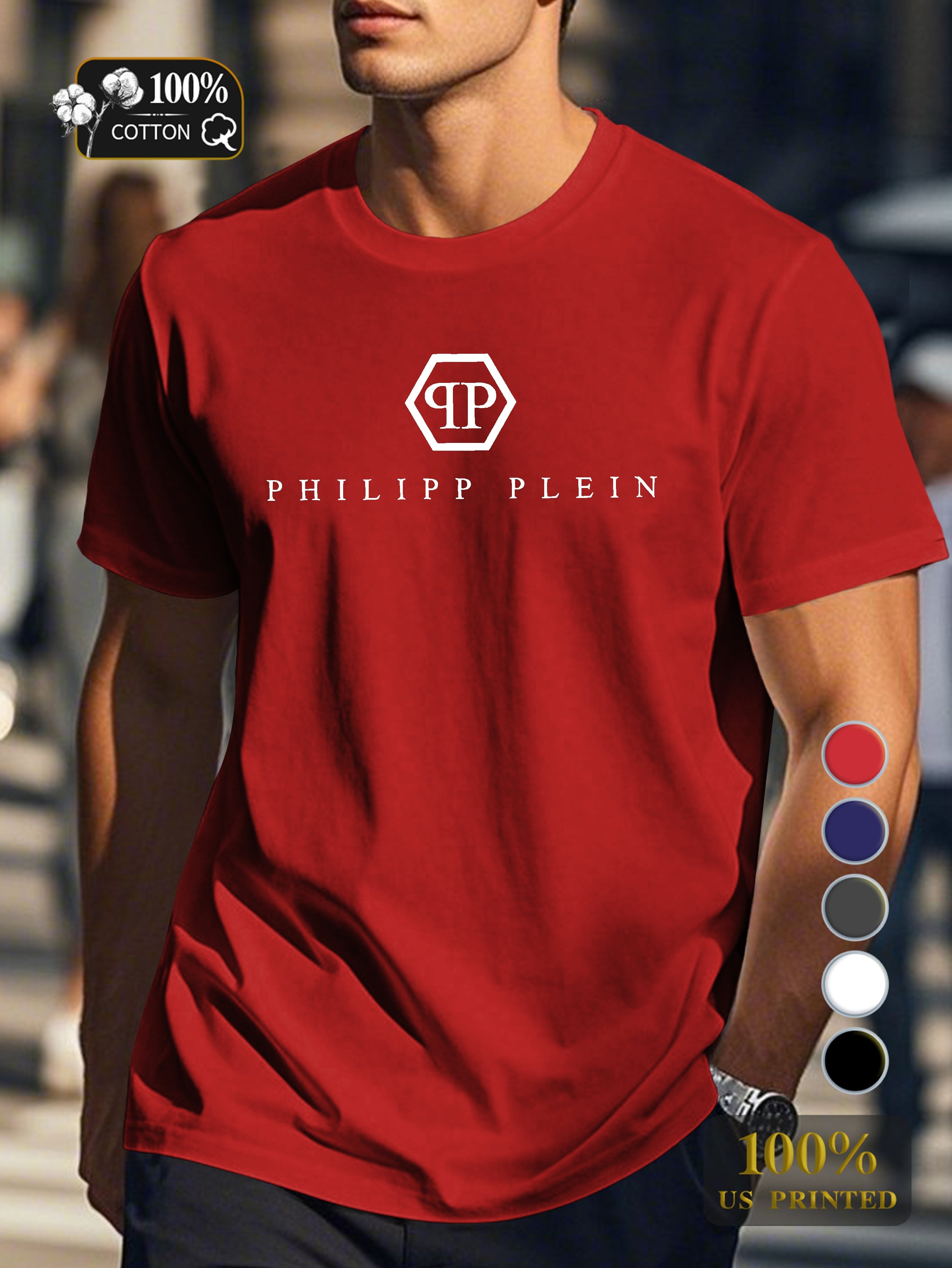 Tn 0724 3 Men's pure cotton Tshirt Comfort Fit