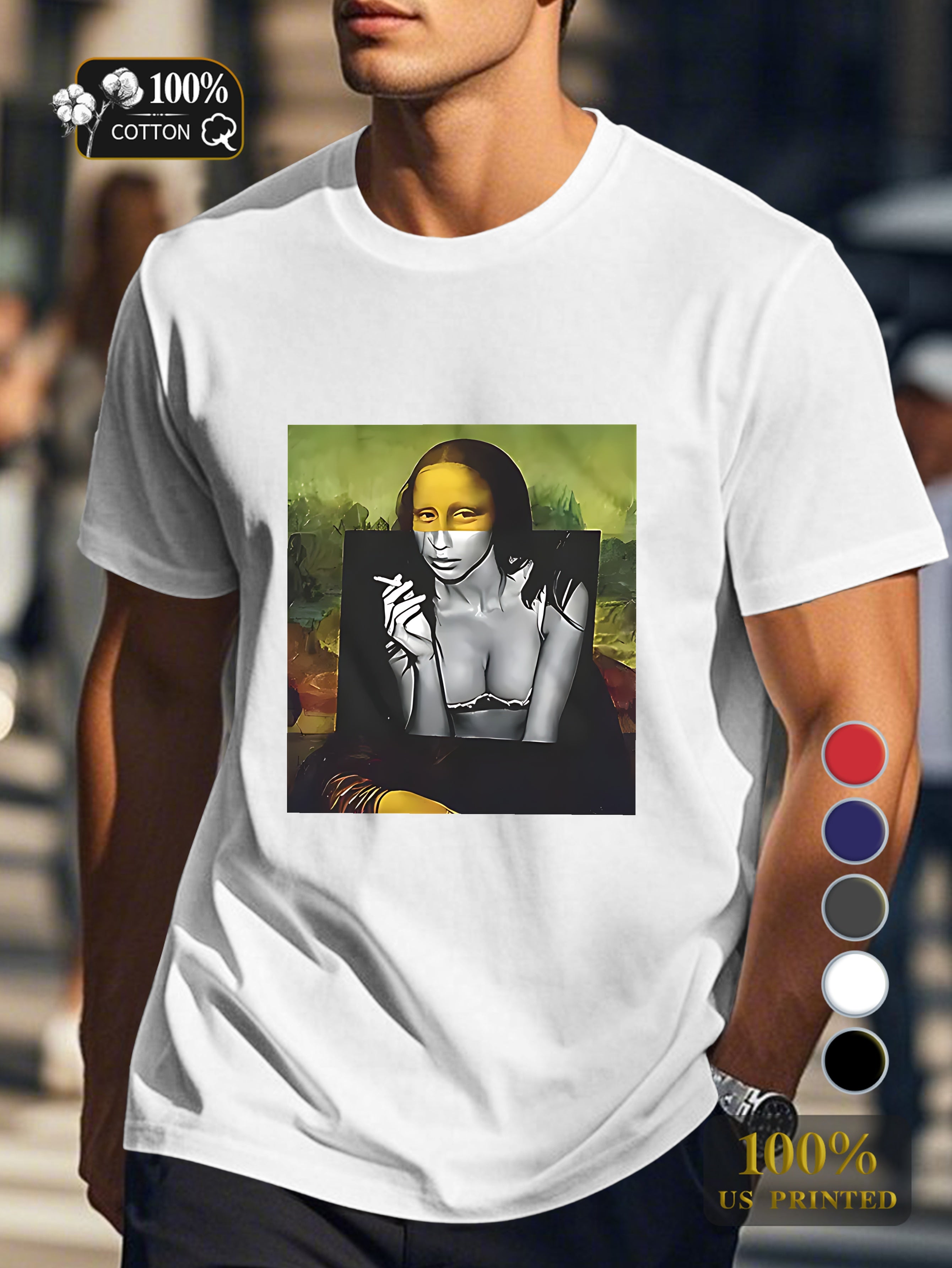 Tn 0729 4 Men's pure cotton Tshirt Comfort Fit