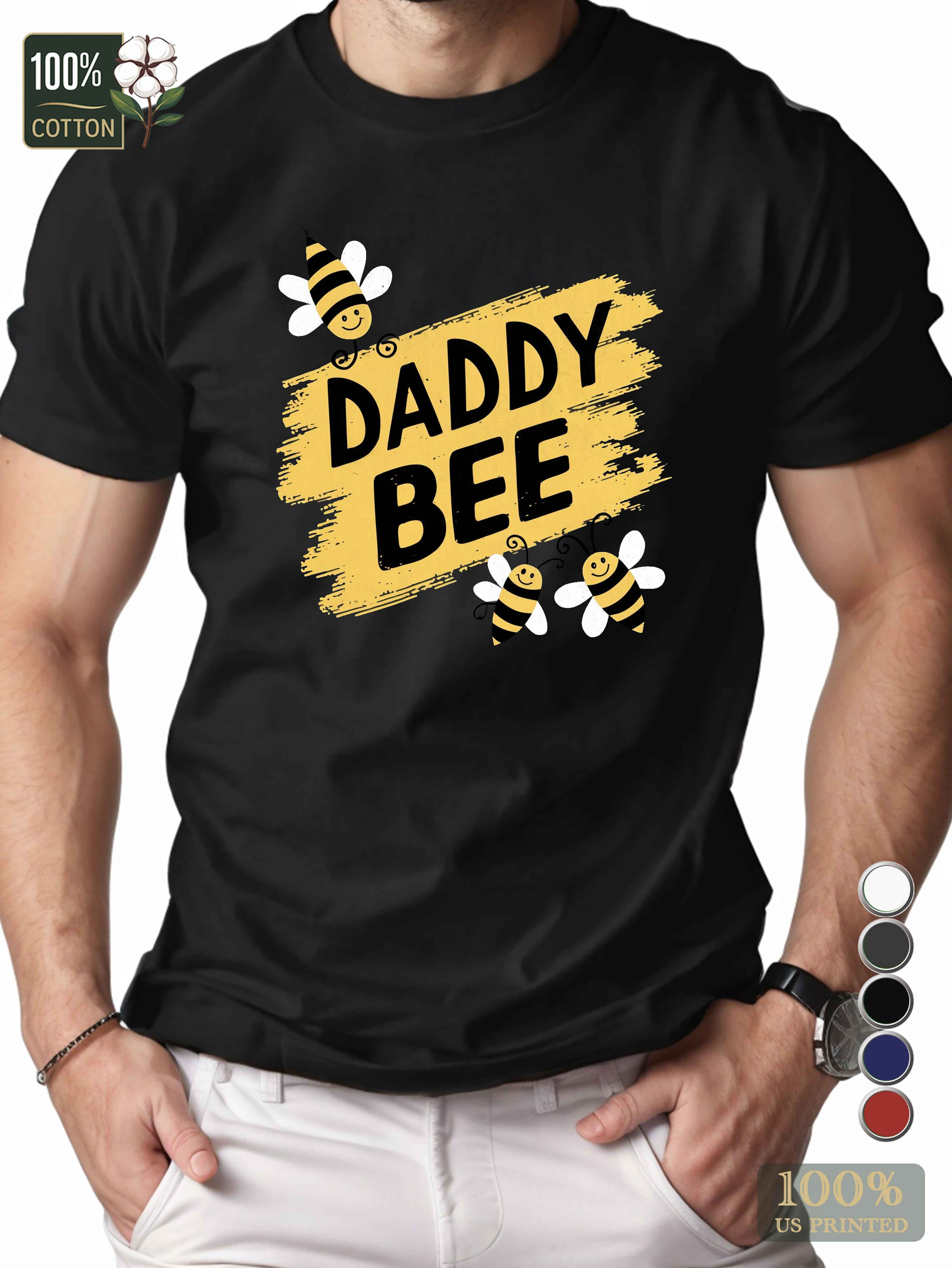 DADDY BEE Men's pure cotton Tshirt Comfort Fit
