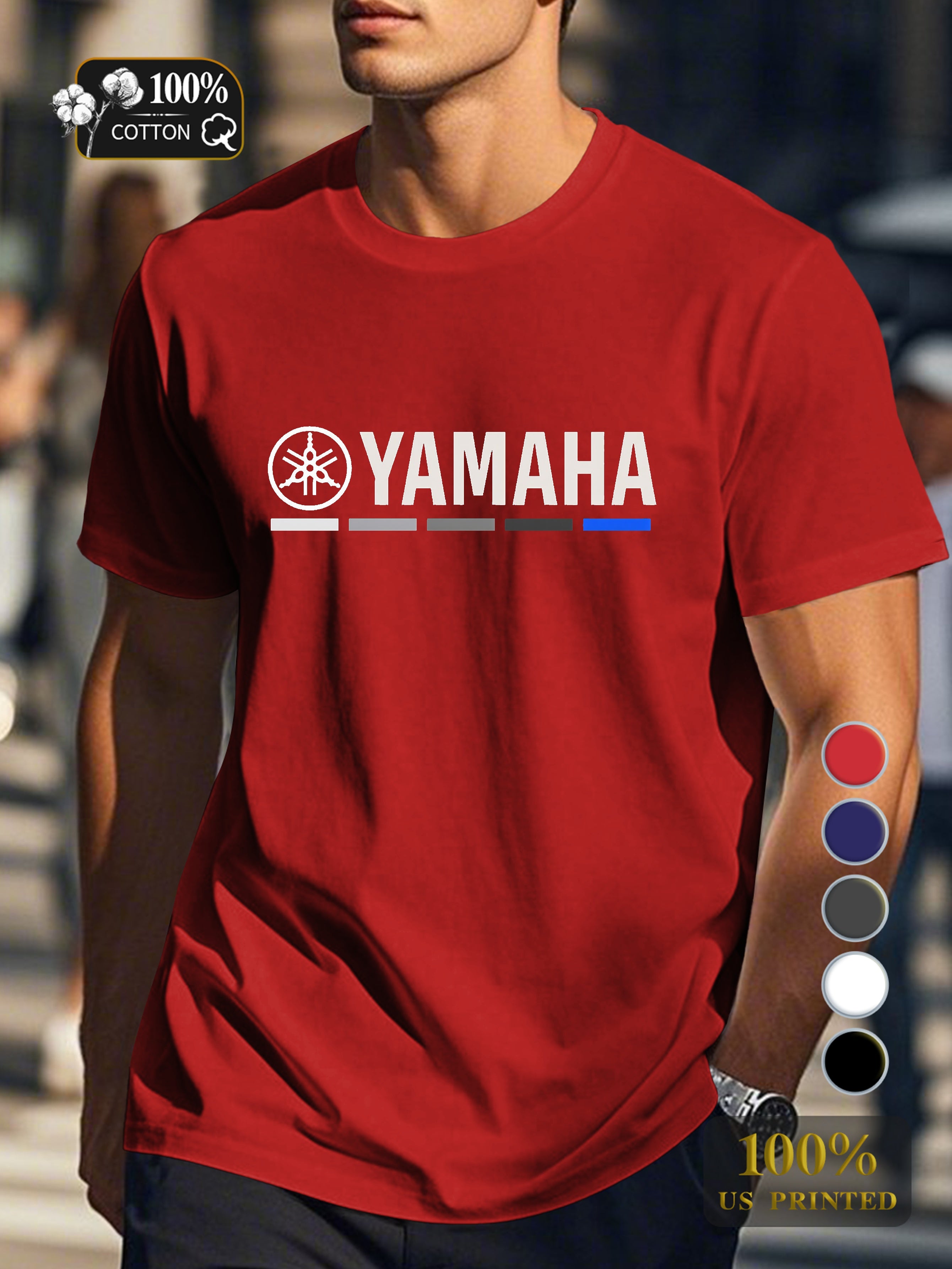 Top 0718 3 Men's pure cotton Tshirt Comfort Fit