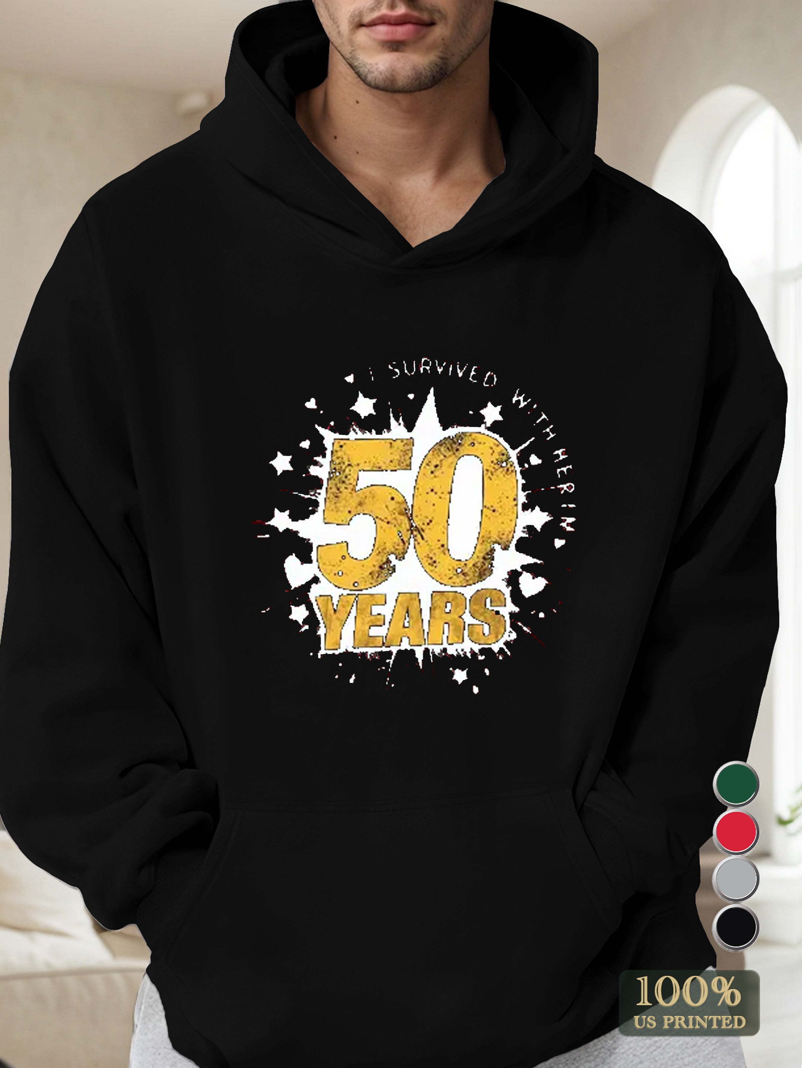 Tn 0808 2 Men's hooded sweatshirt