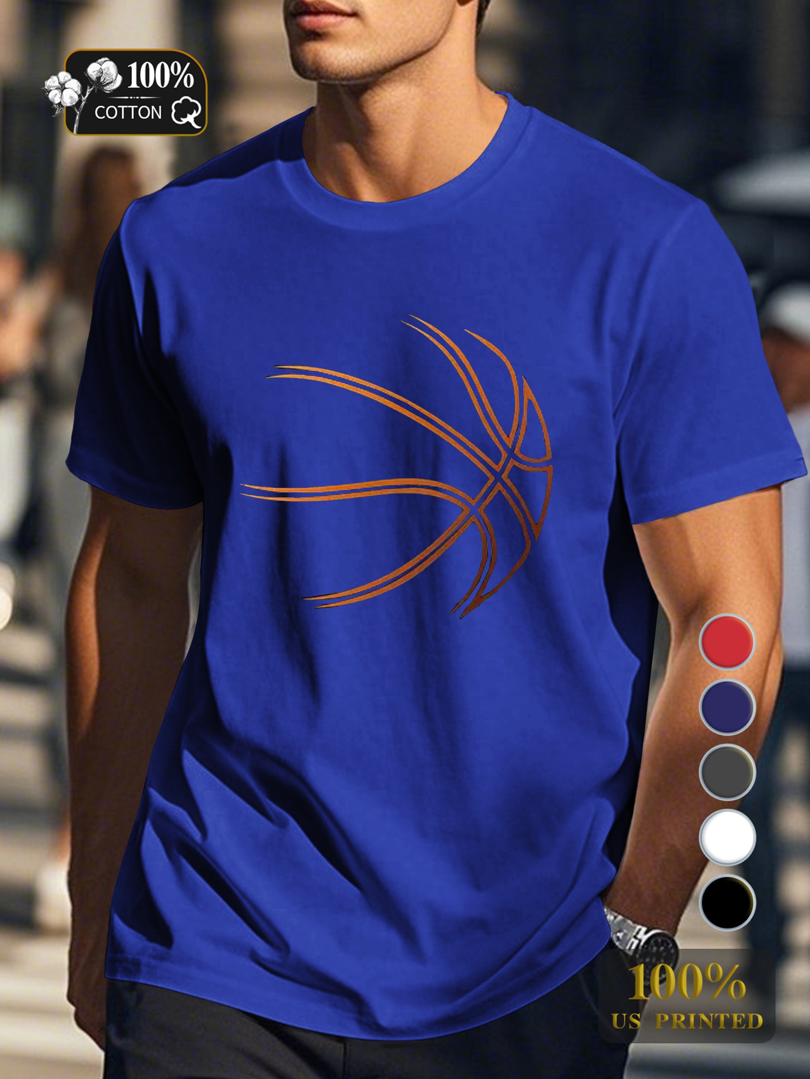 Tn 0804 2 Men's pure cotton Tshirt Comfort Fit