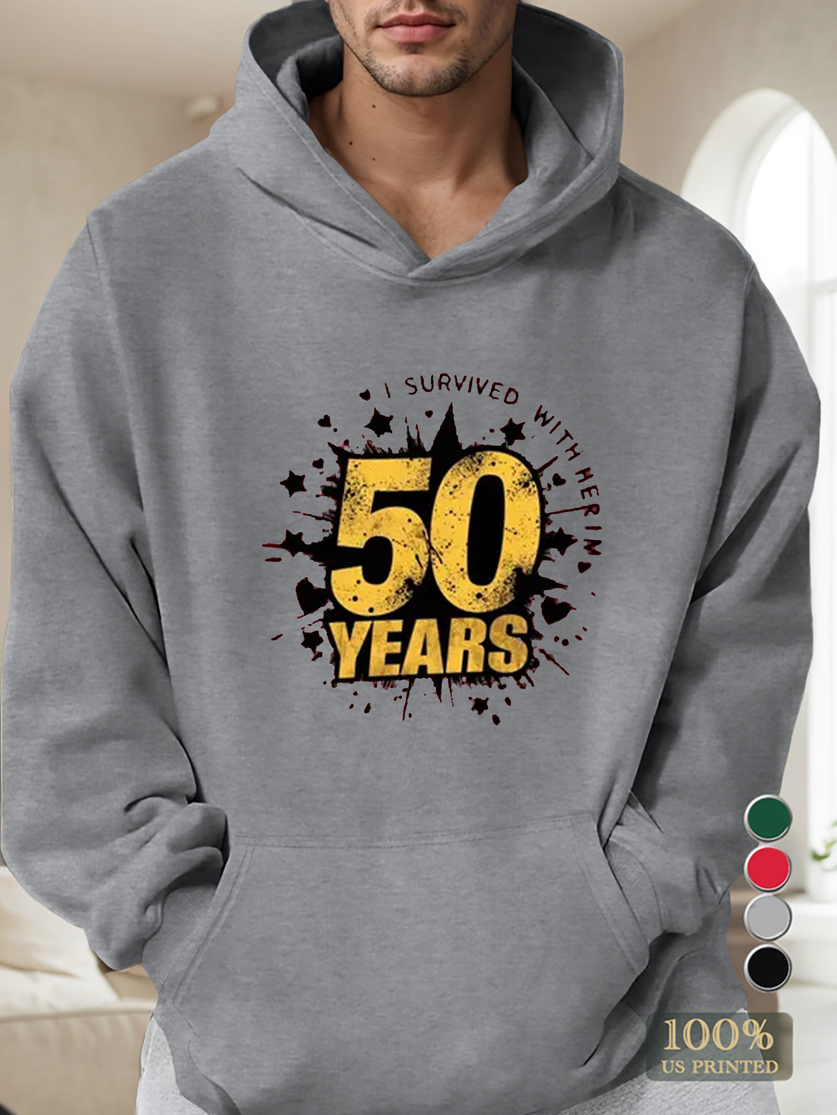 Tn 0808 2 Men's hooded sweatshirt