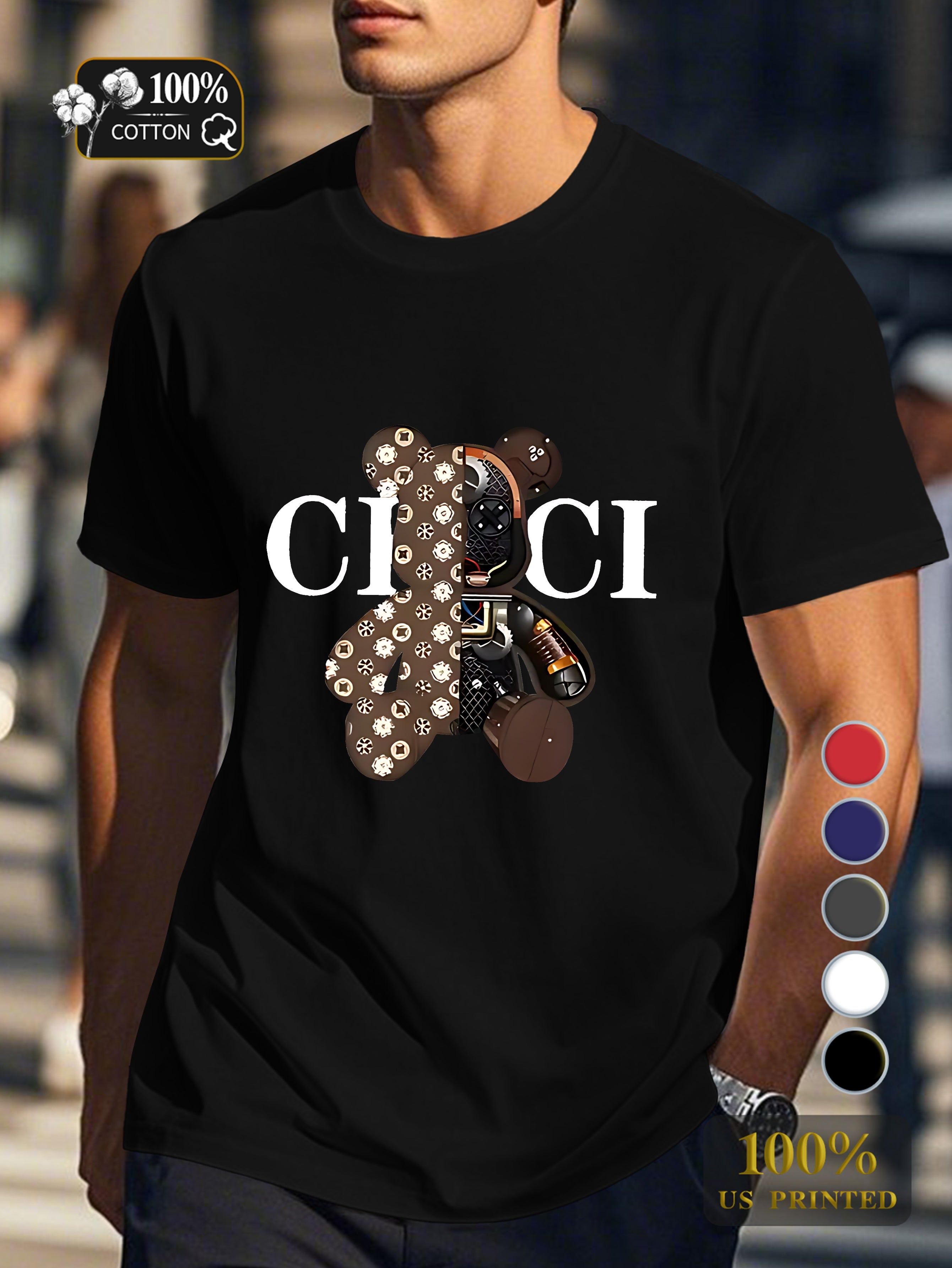 Tn 0728 2 Men's pure cotton Tshirt Comfort Fit